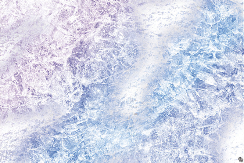 Mats by Mars: Frozen Lake Tabletop Wargaming Play Mat