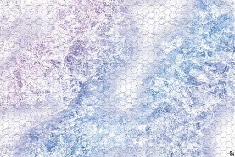 Mats by Mars: Frozen Lake Tabletop Wargaming Play Mat