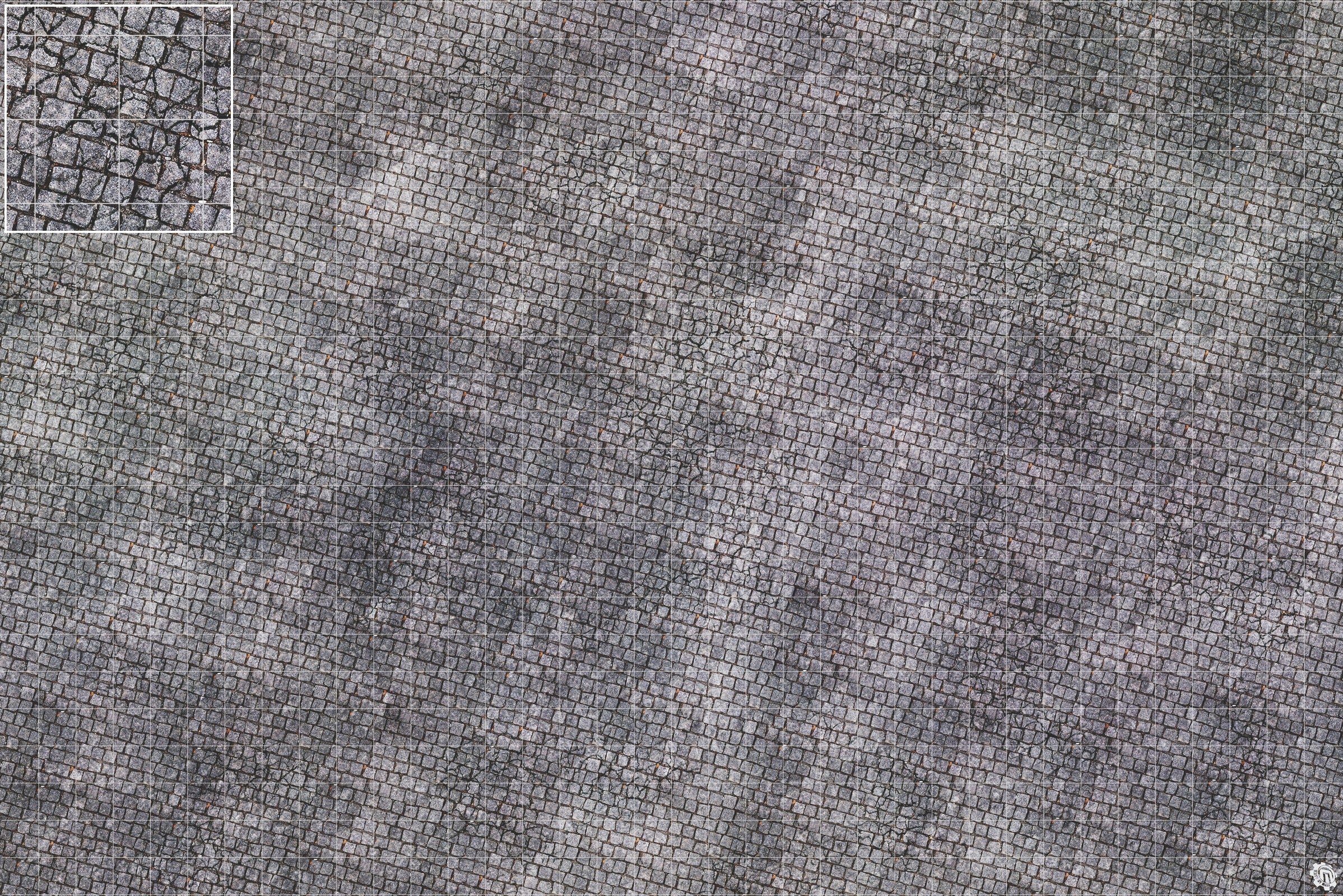 Mats by Mars: Bustling City Tabletop Wargaming Play Mat