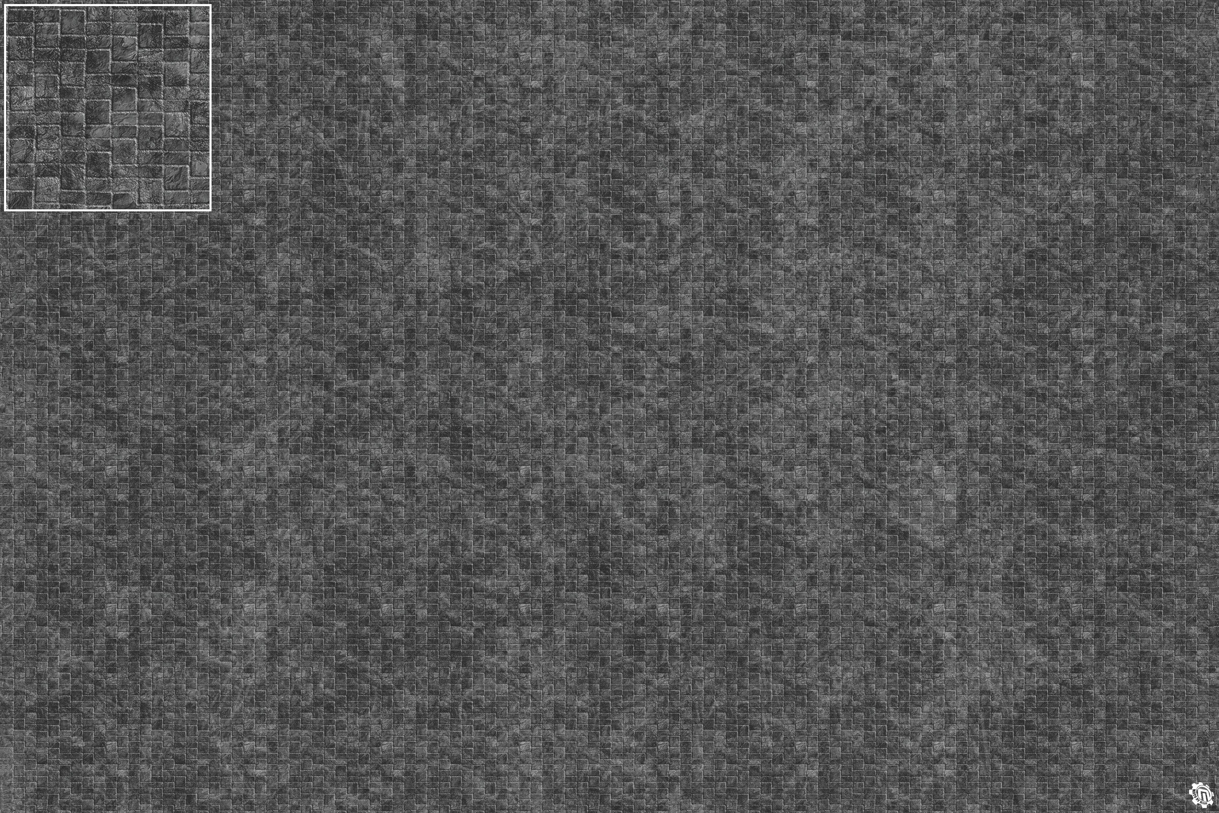 Mats by Mars: Sett in Stone (Grey) Tabletop Wargaming Play Mat