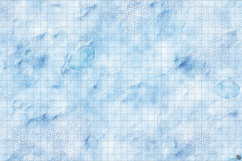 Mats by Mars: Frosty Cobbles Tabletop Wargaming Play Mat