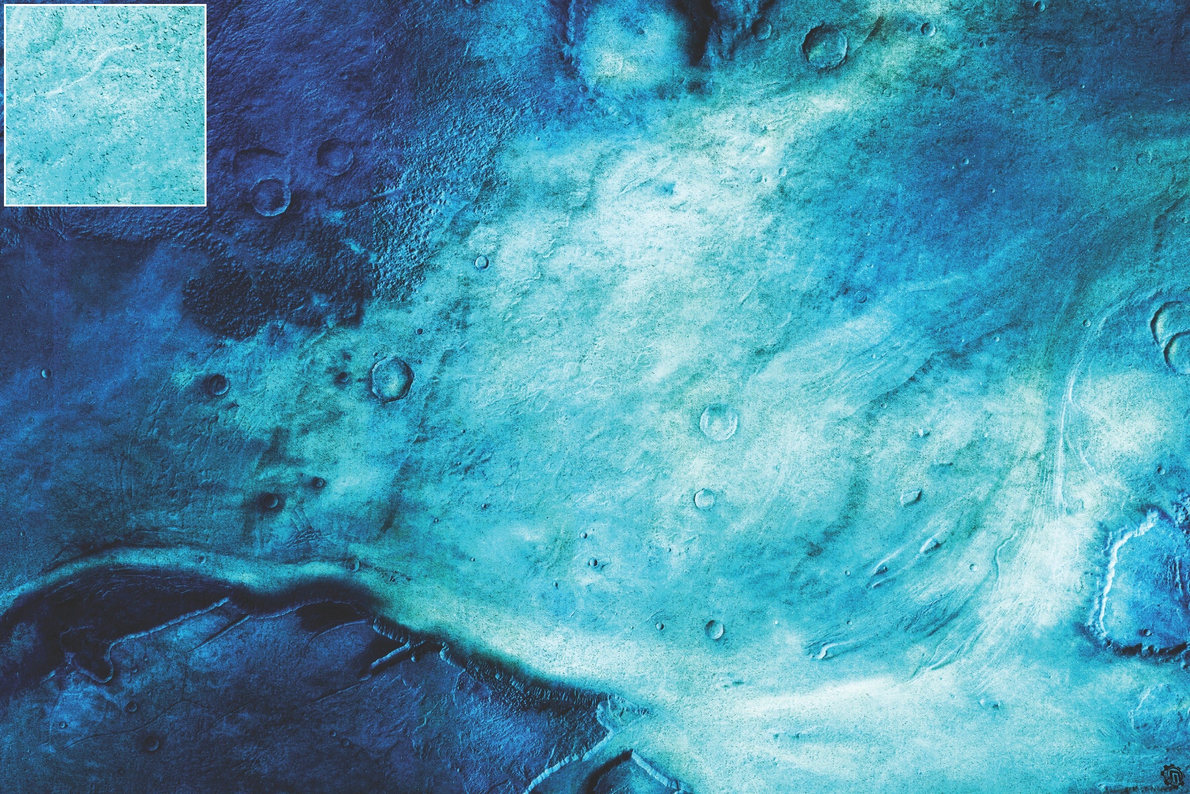 Mats by Mars: Rimecrust Tabletop Wargaming Play Mat