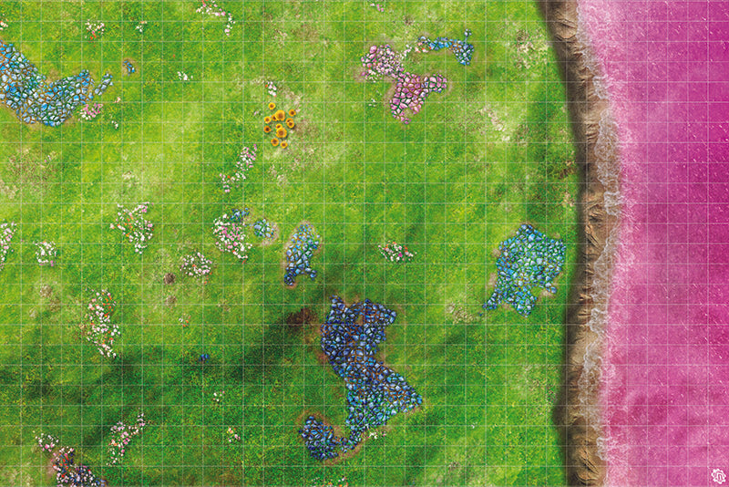 Mats by Mars: Faewild Shore Tabletop Wargaming Play Mat