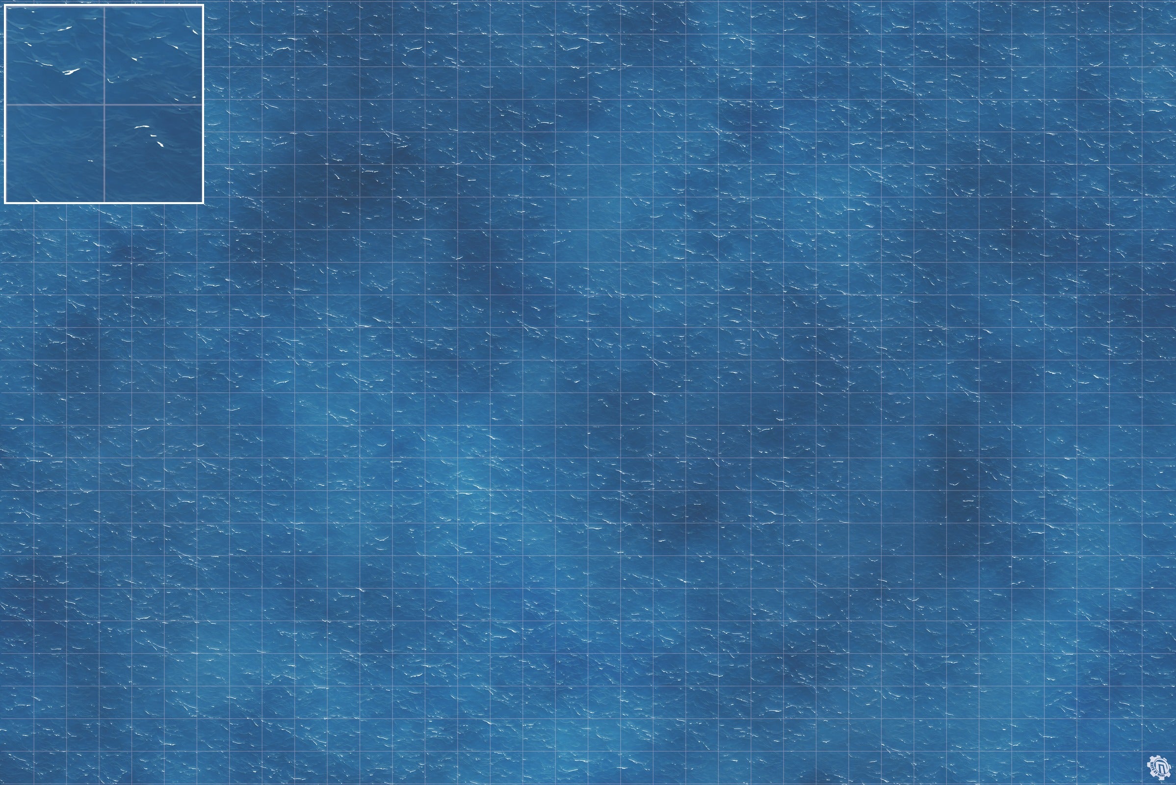 Mats by Mars: Fathomless Depths Tabletop Wargaming Play Mat