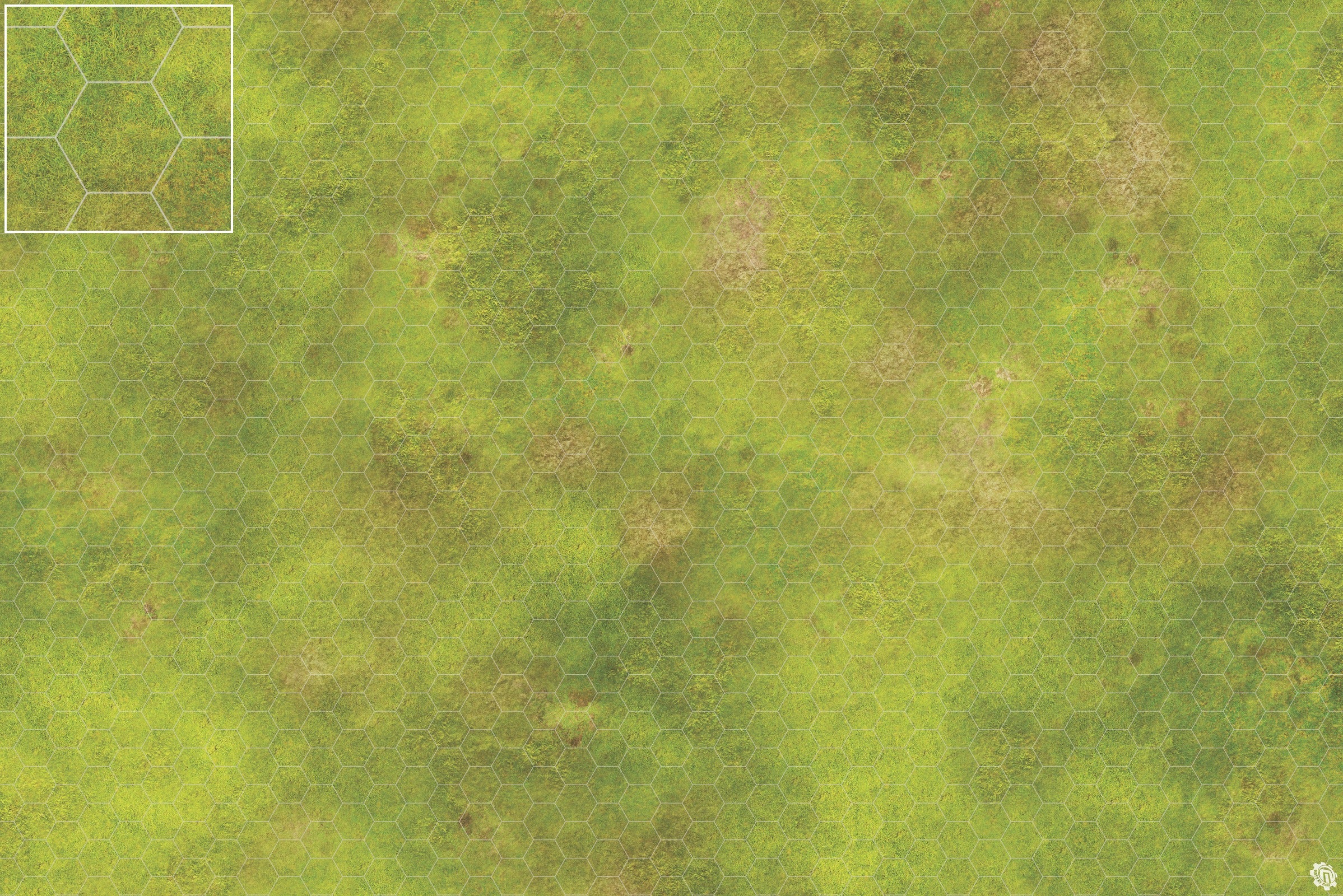 Mats by Mars: Peaceful Prairie Tabletop Wargaming Play Mat
