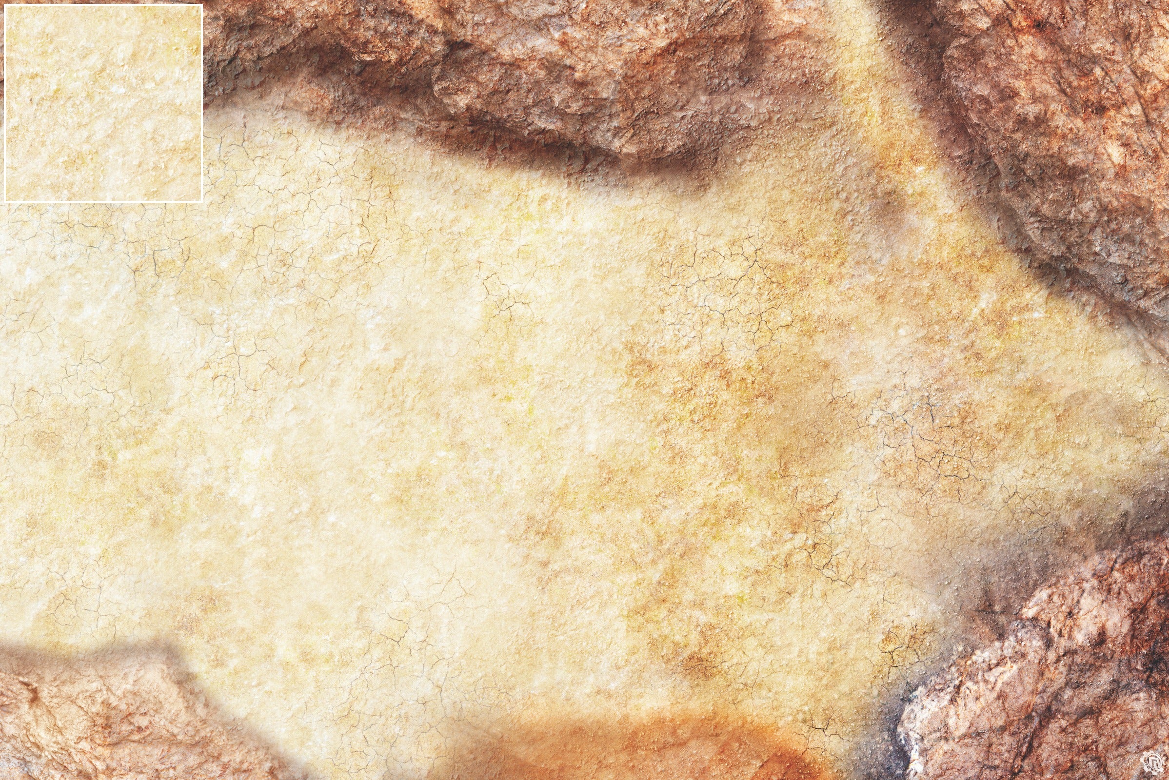Mats by Mars: Desert Canyon Tabletop Wargaming Play Mat