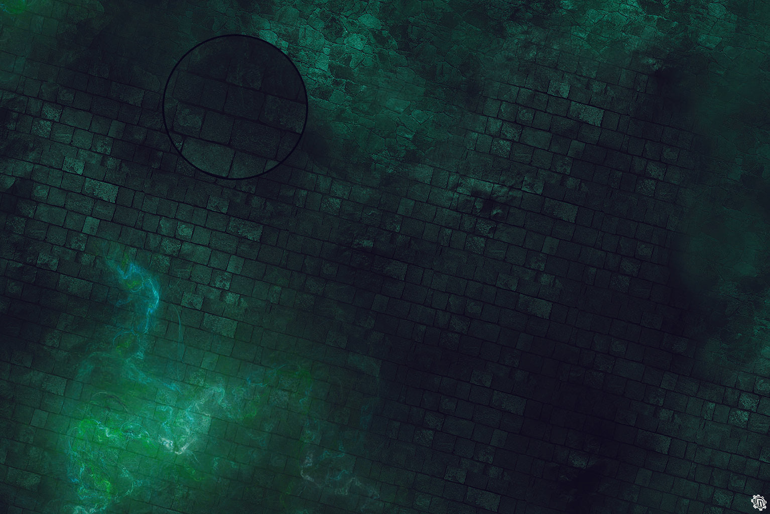 Mats by Mars: Noxious Sewer Tabletop Wargaming Play Mat