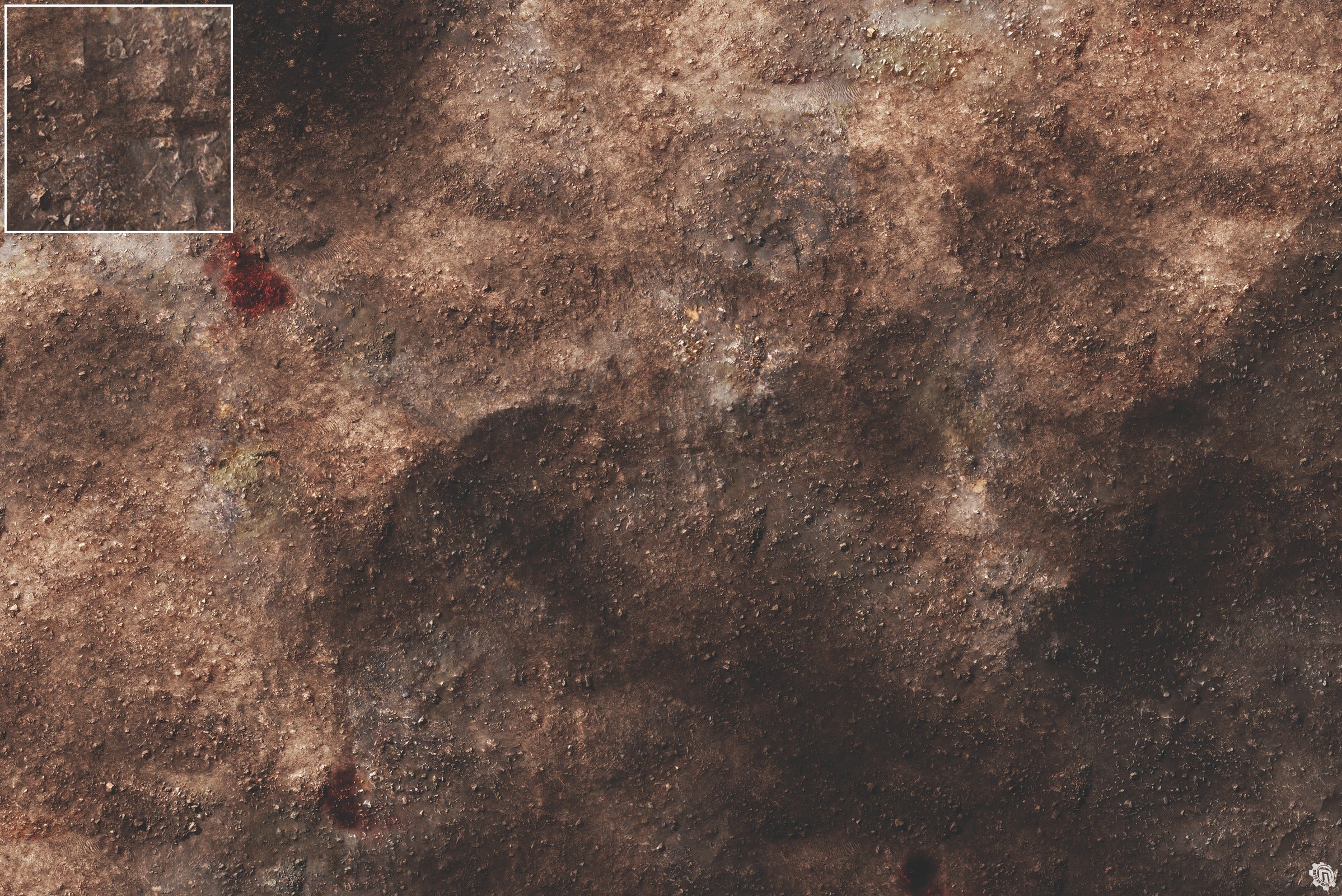 Mats by Mars: Trench Assault Tabletop Wargaming Play Mat