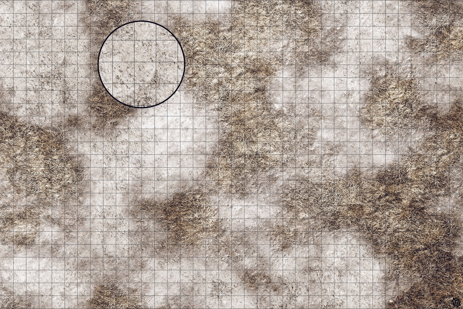 Mats by Mars: Sagebrush Steppes Tabletop Wargaming Play Mat