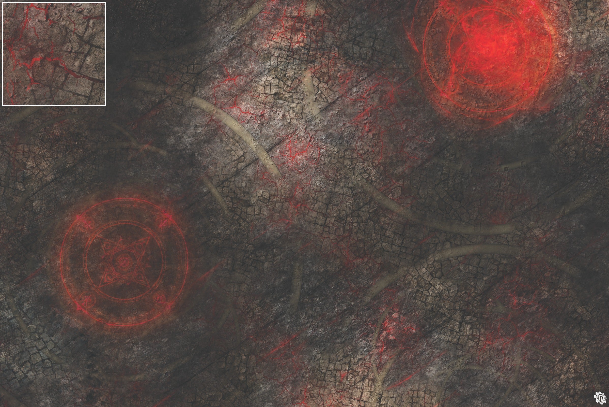 Mats by Mars: Unholy Warren Wargaming Play Mat