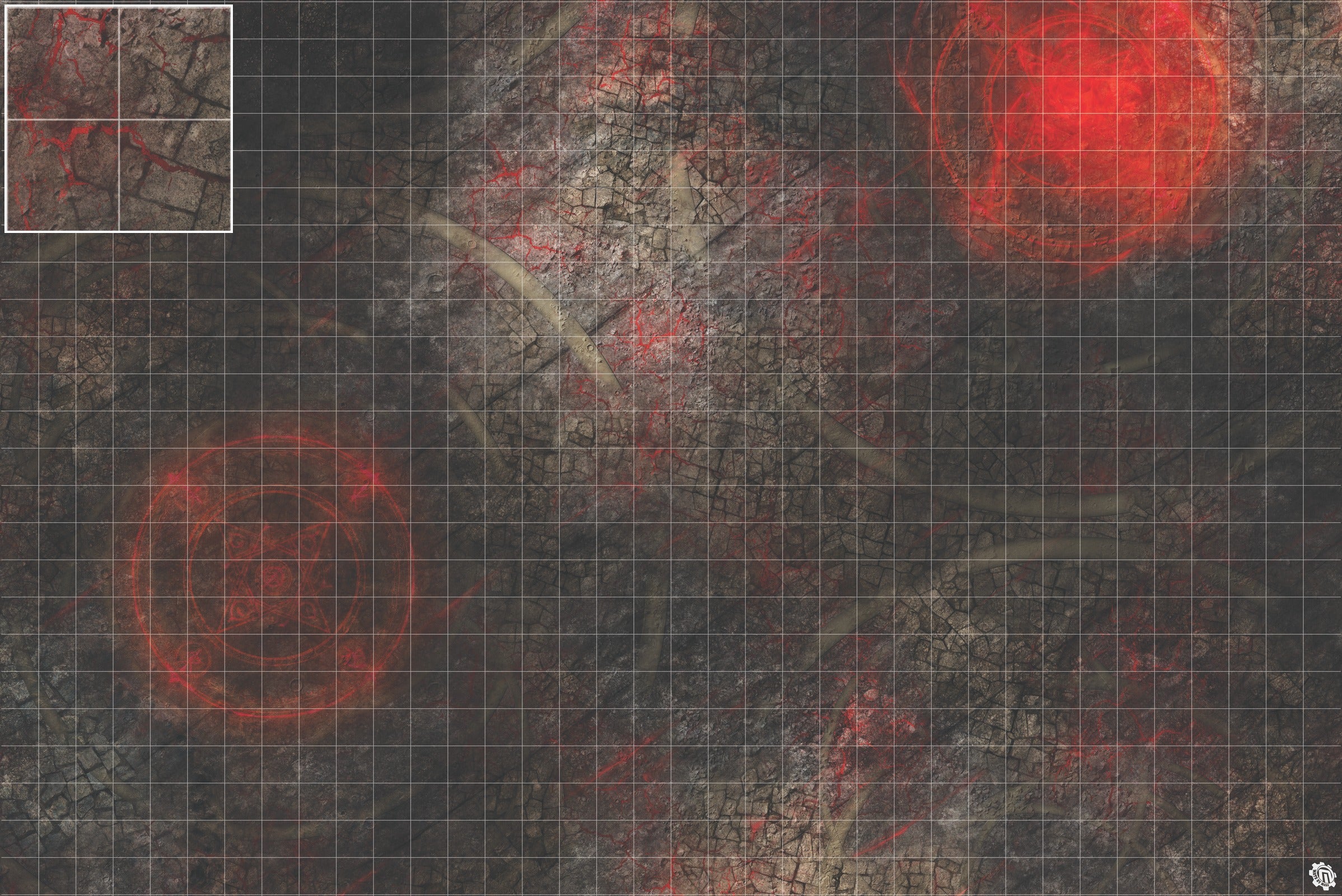 Mats by Mars: Unholy Warren Wargaming Play Mat