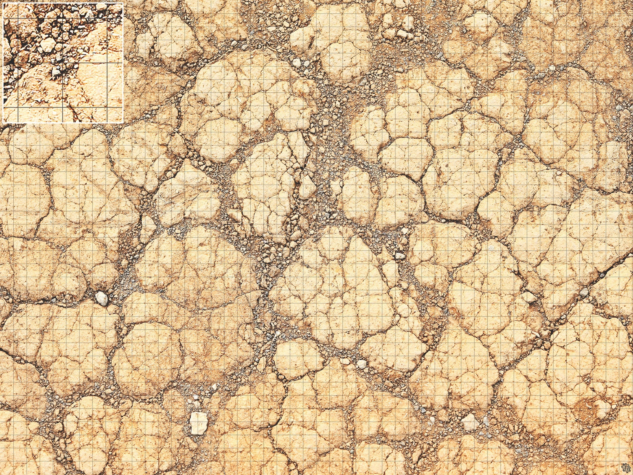Mats by Mars: Desert Tabletop Wargaming Play Mat