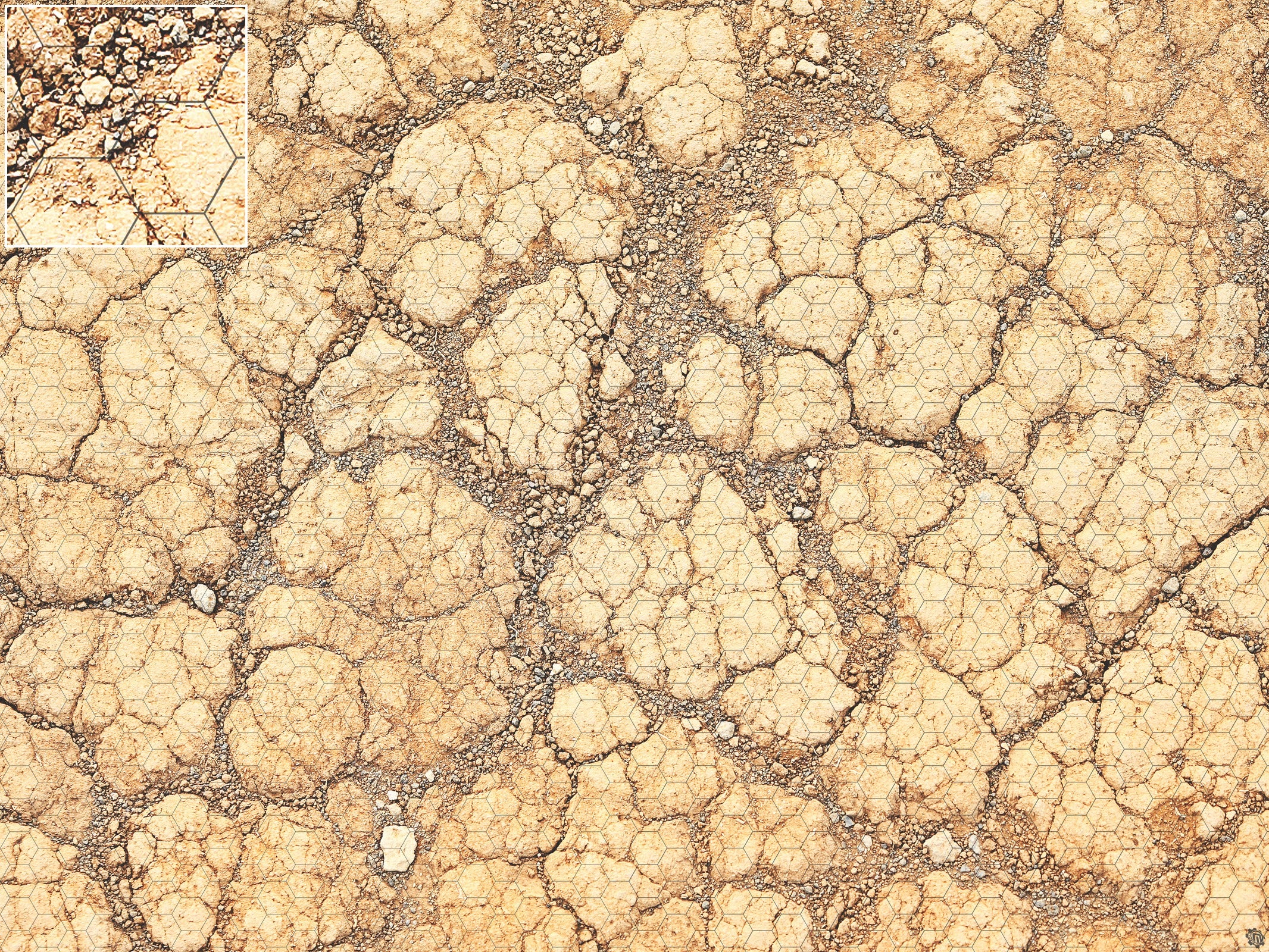 Mats by Mars: Desert Tabletop Wargaming Play Mat