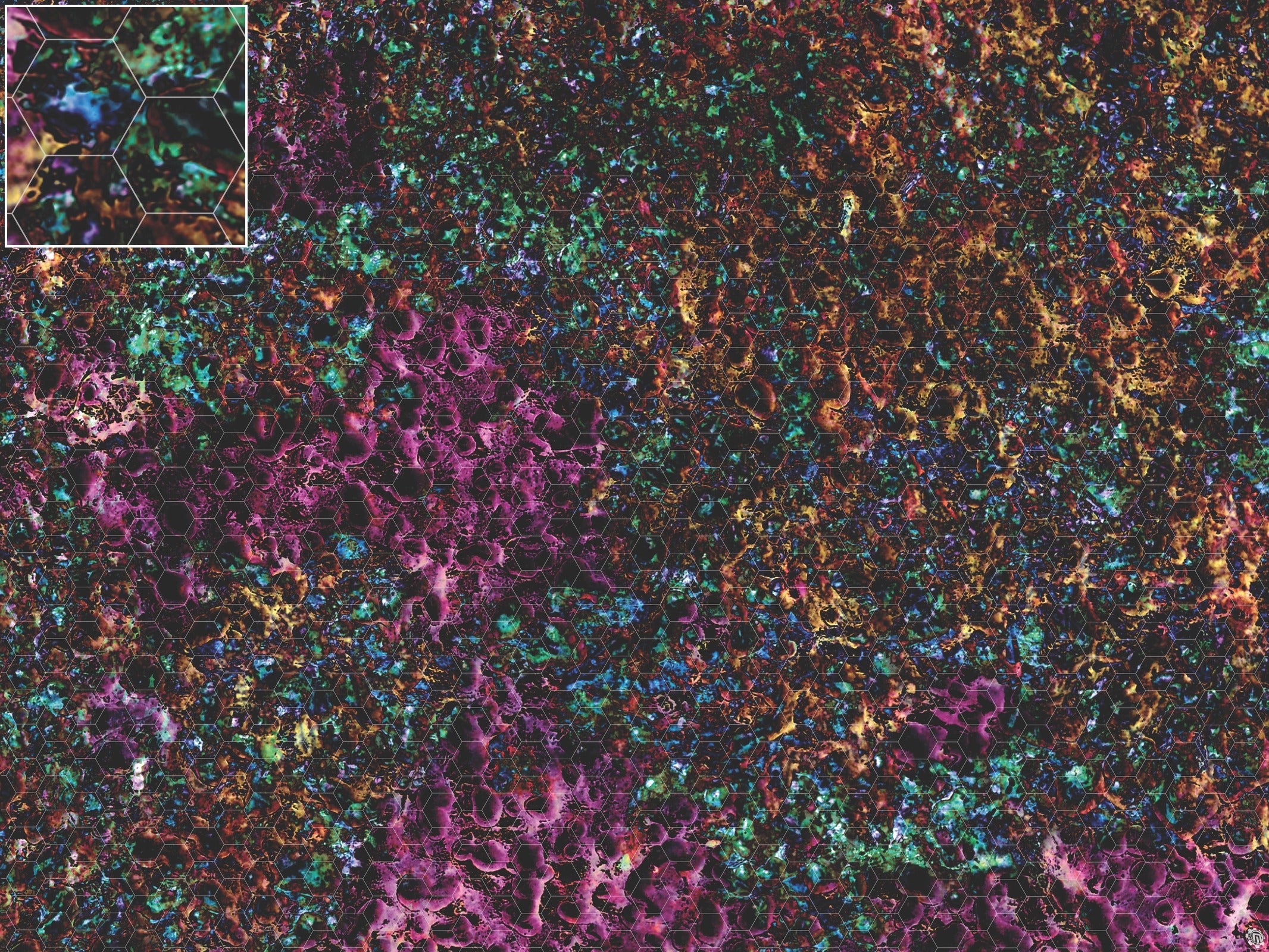 Mats by Mars: Mushroom Forest Tabletop Wargaming Play Mat