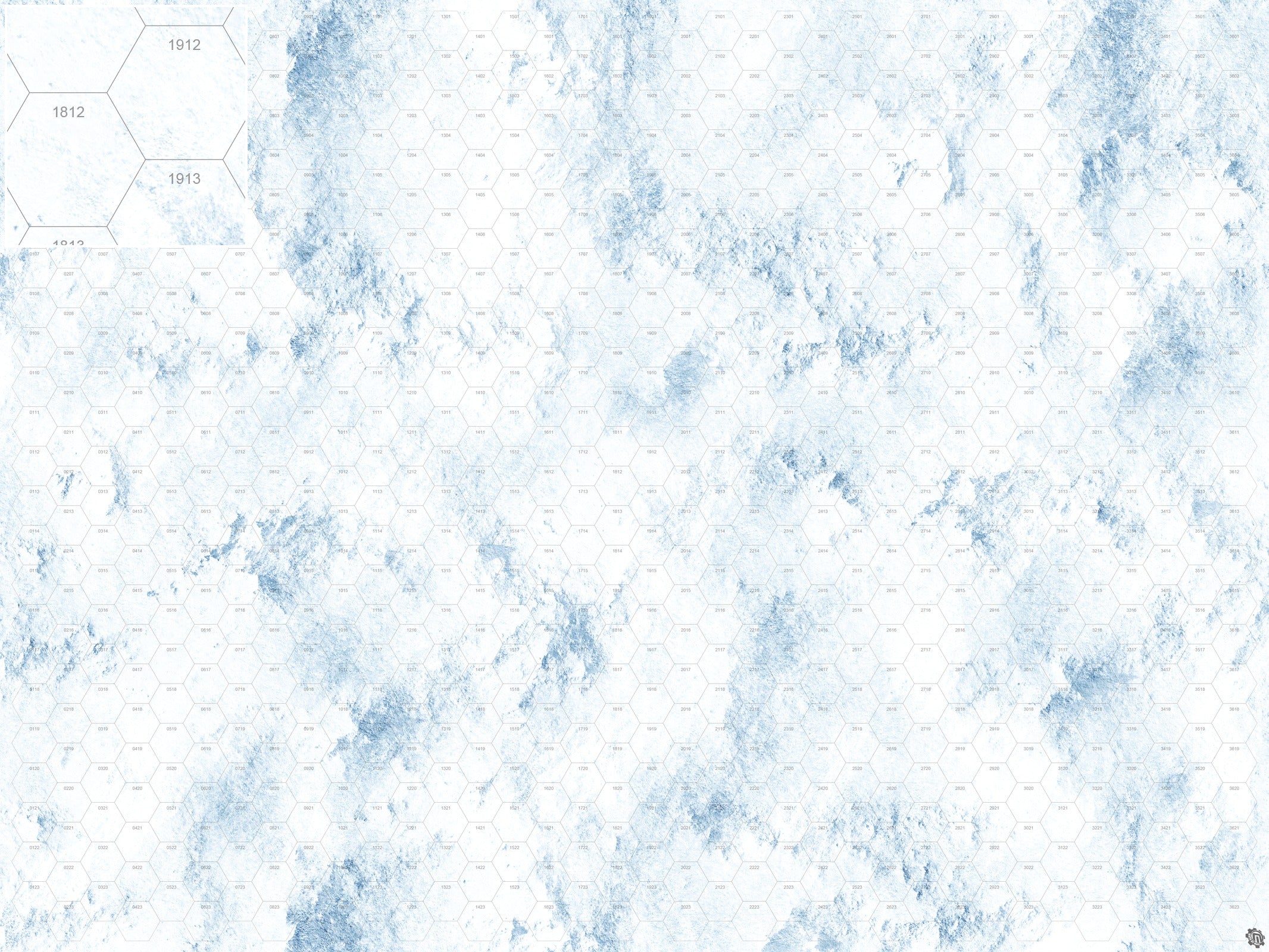 Mats by Mars: Winter's Wrath Tabletop Wargaming Play Mat