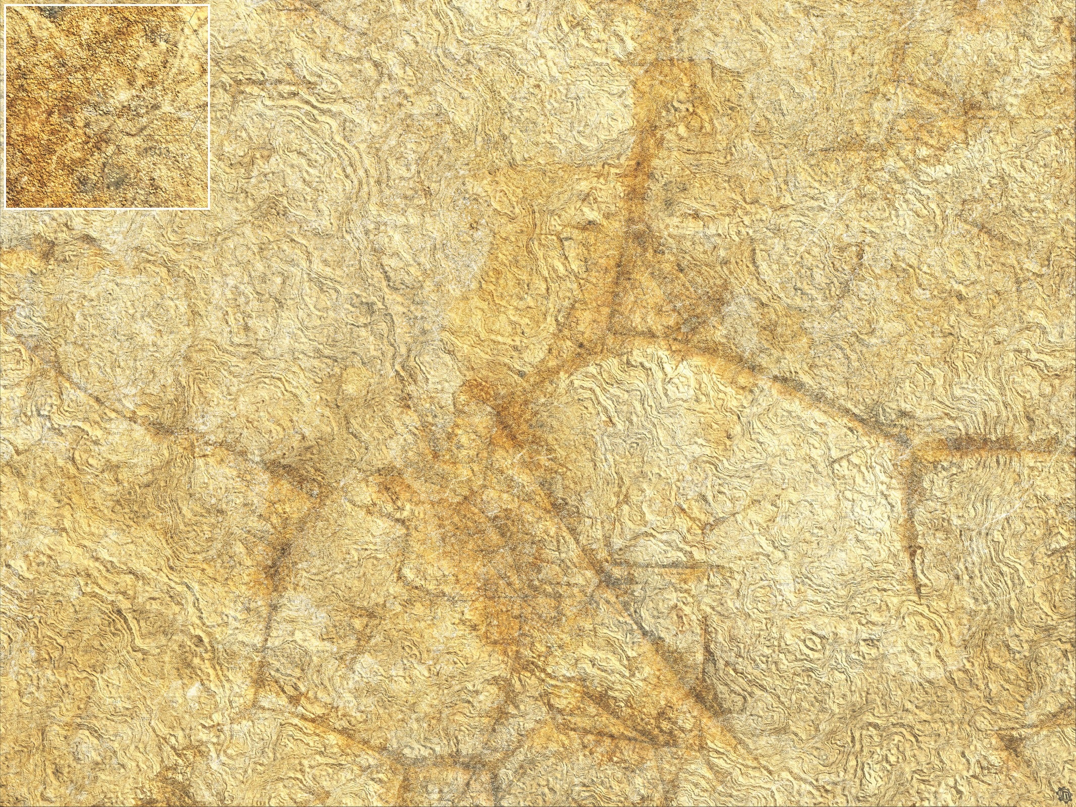 Mats by Mars: Parched Earth Tabletop Wargaming Play Mat