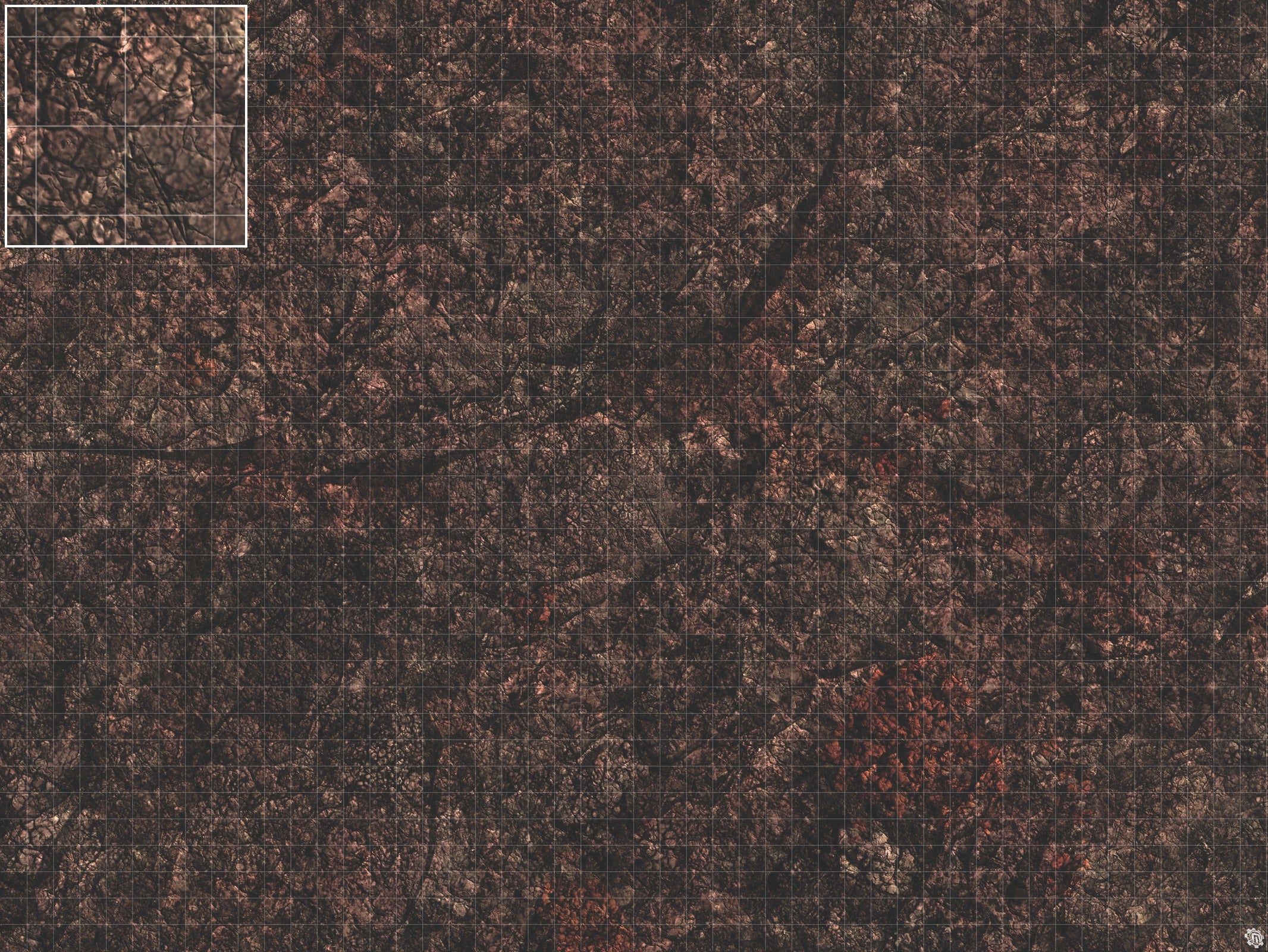 Mats by Mars: Shattered Soil Tabletop Wargaming Play Mat