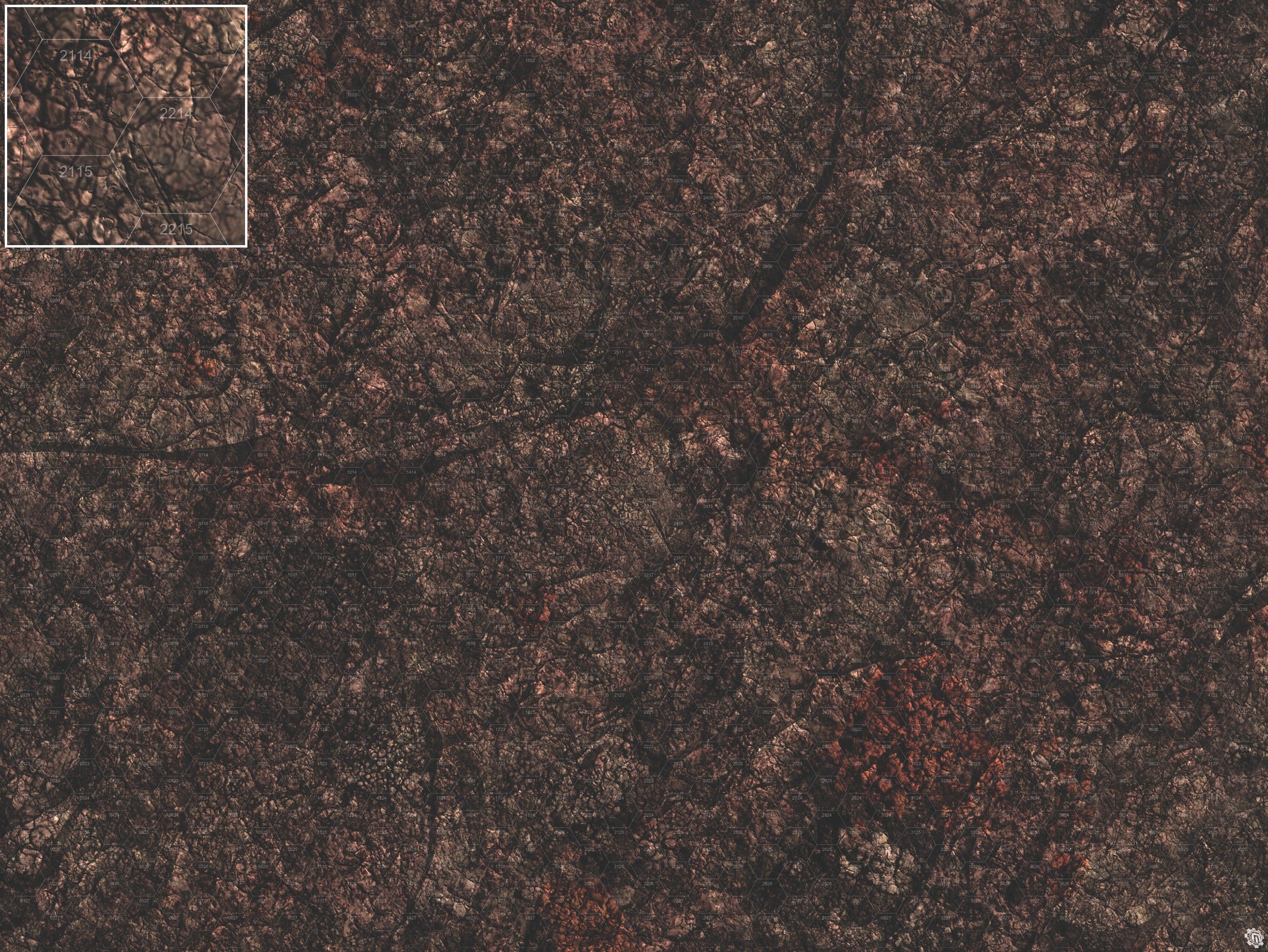 Mats by Mars: Shattered Soil Tabletop Wargaming Play Mat