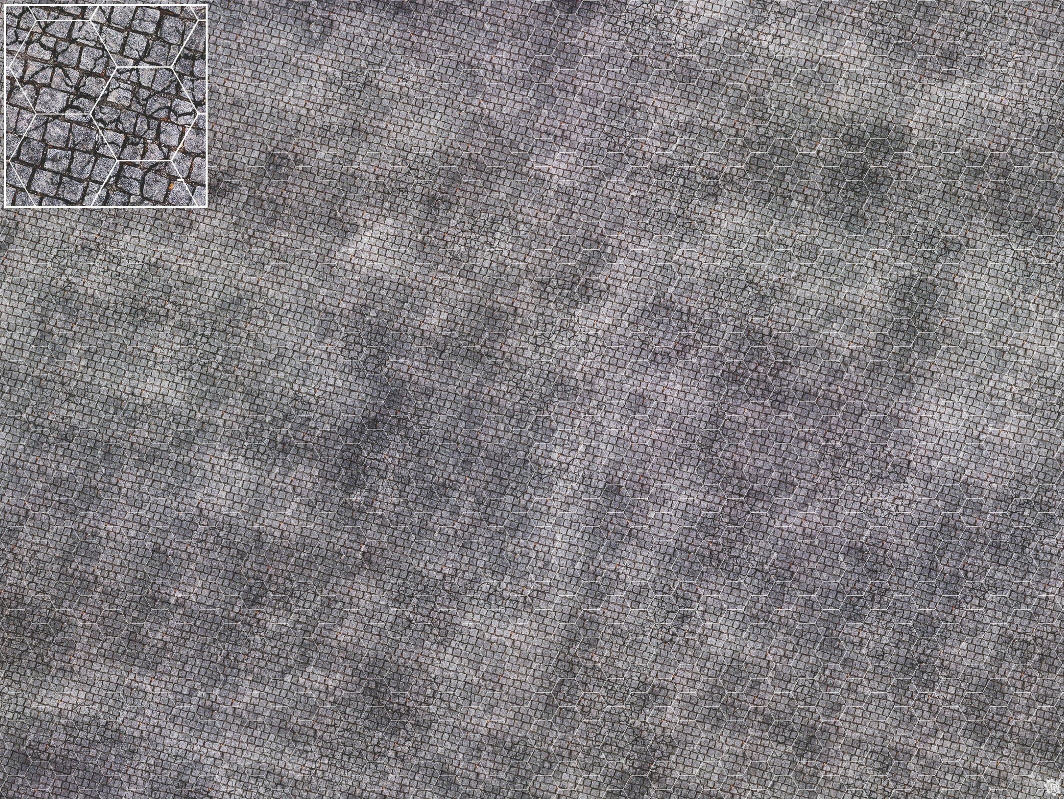 Mats by Mars: Bustling City Tabletop Wargaming Play Mat