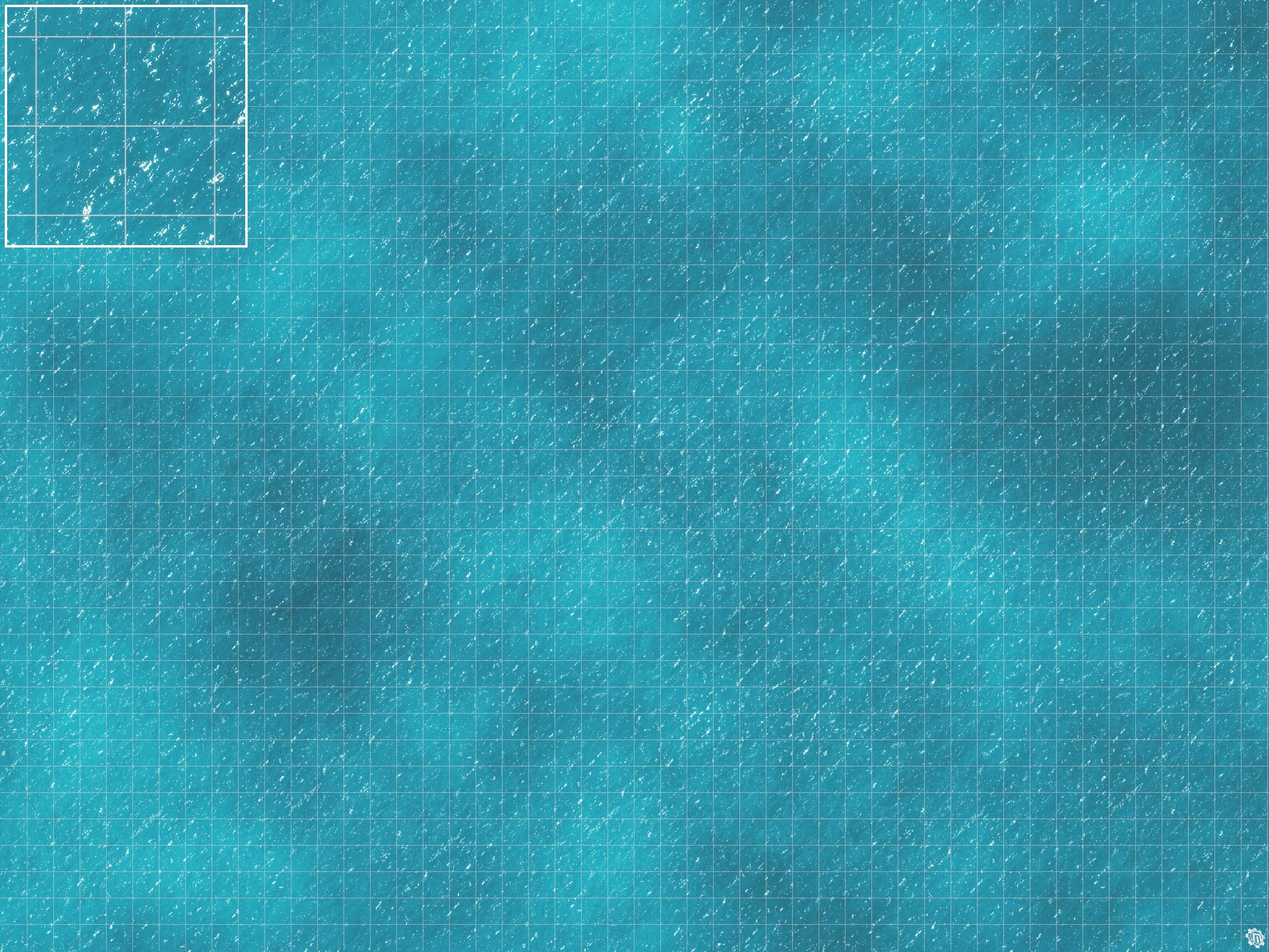 Mats by Mars: Sunny Caribbean Tabletop Wargaming Play Mat