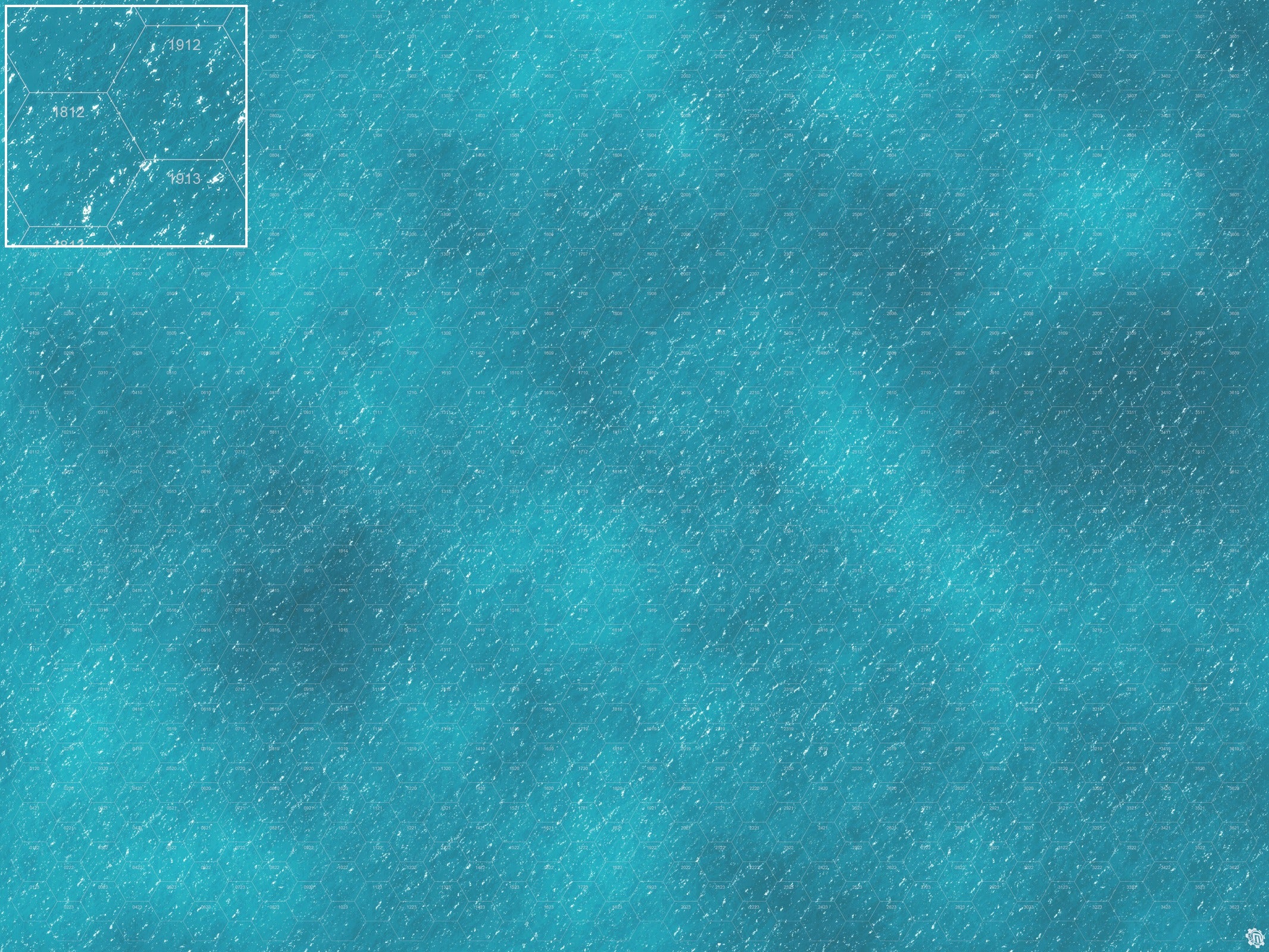 Mats by Mars: Sunny Caribbean Tabletop Wargaming Play Mat