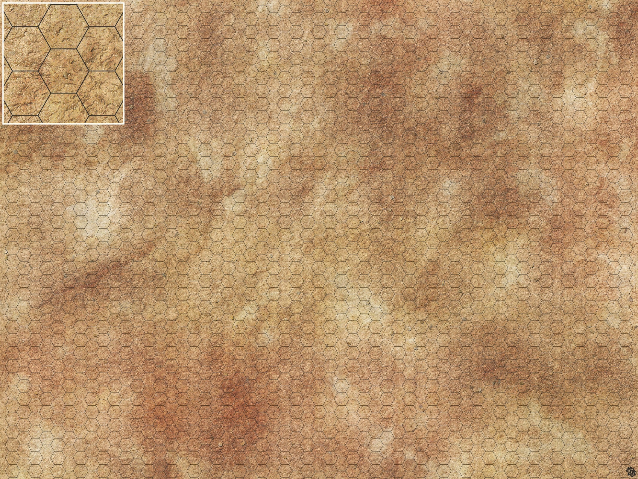 Mats by Mars: Swallowing Sand Tabletop Wargaming Play Mat