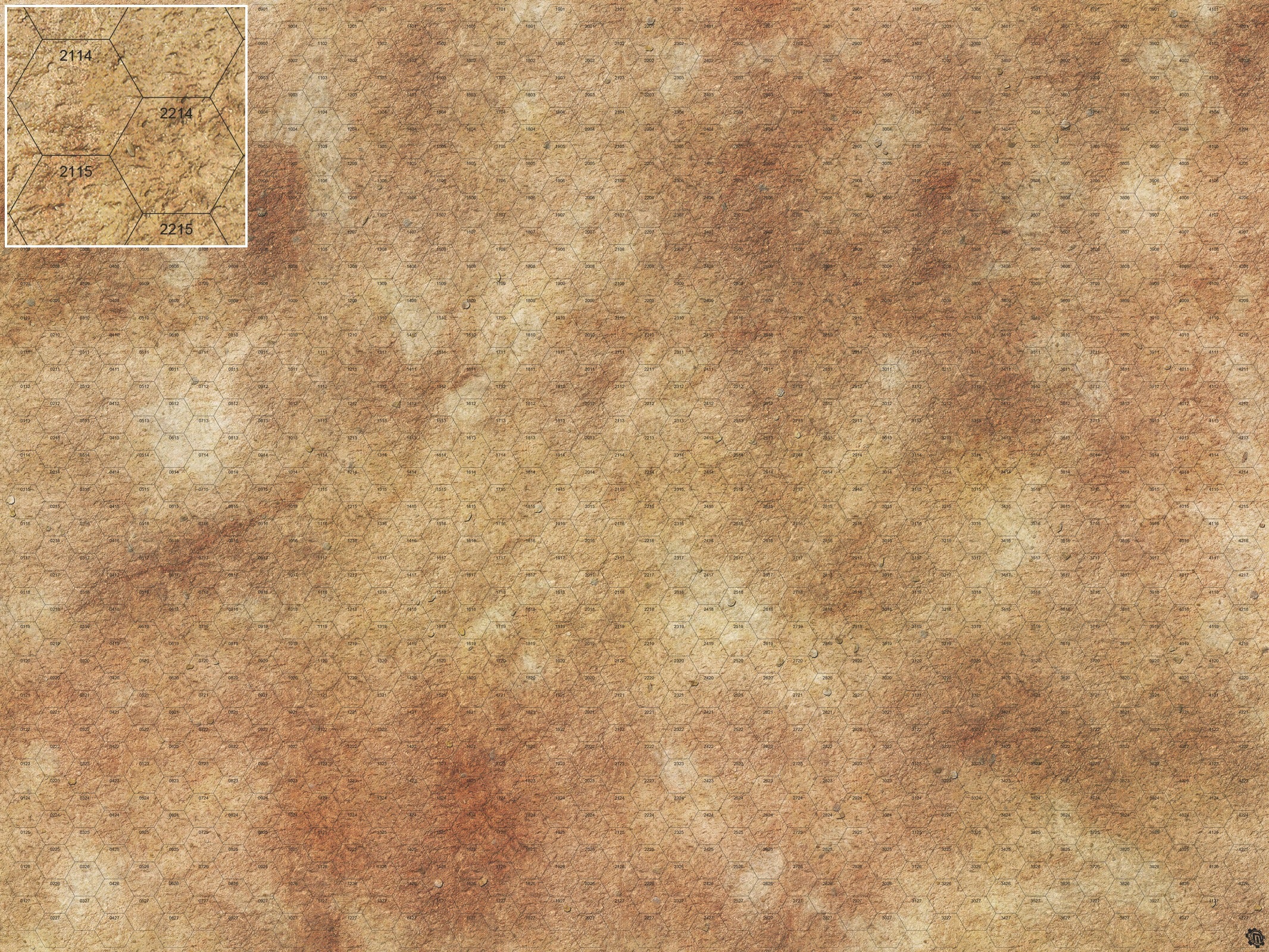 Mats by Mars: Swallowing Sand Tabletop Wargaming Play Mat