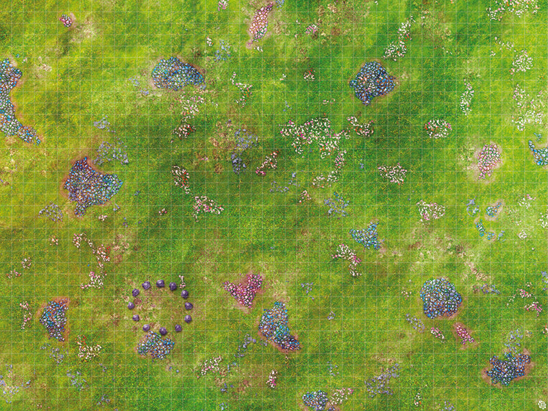 Mats by Mars: Faewild Fields Tabletop Wargaming Play Mat