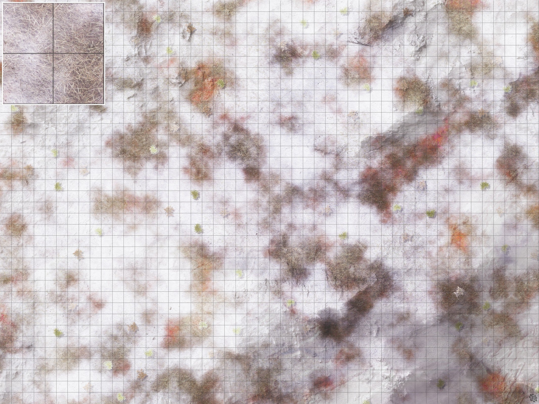 Mats by Mars: High Desert Chill Tabletop Wargaming Play Mat