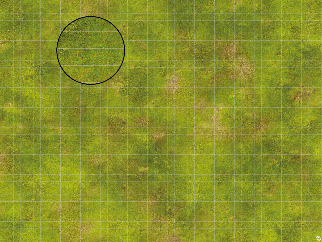 Mats by Mars: Peaceful Prairie Tabletop Wargaming Play Mat