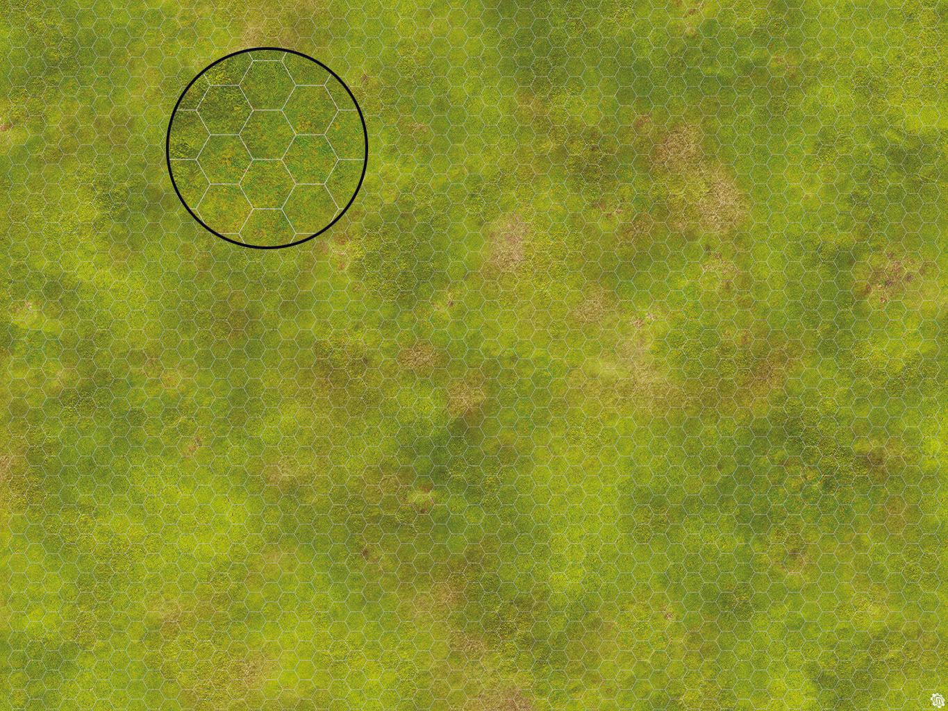 Mats by Mars: Peaceful Prairie Tabletop Wargaming Play Mat