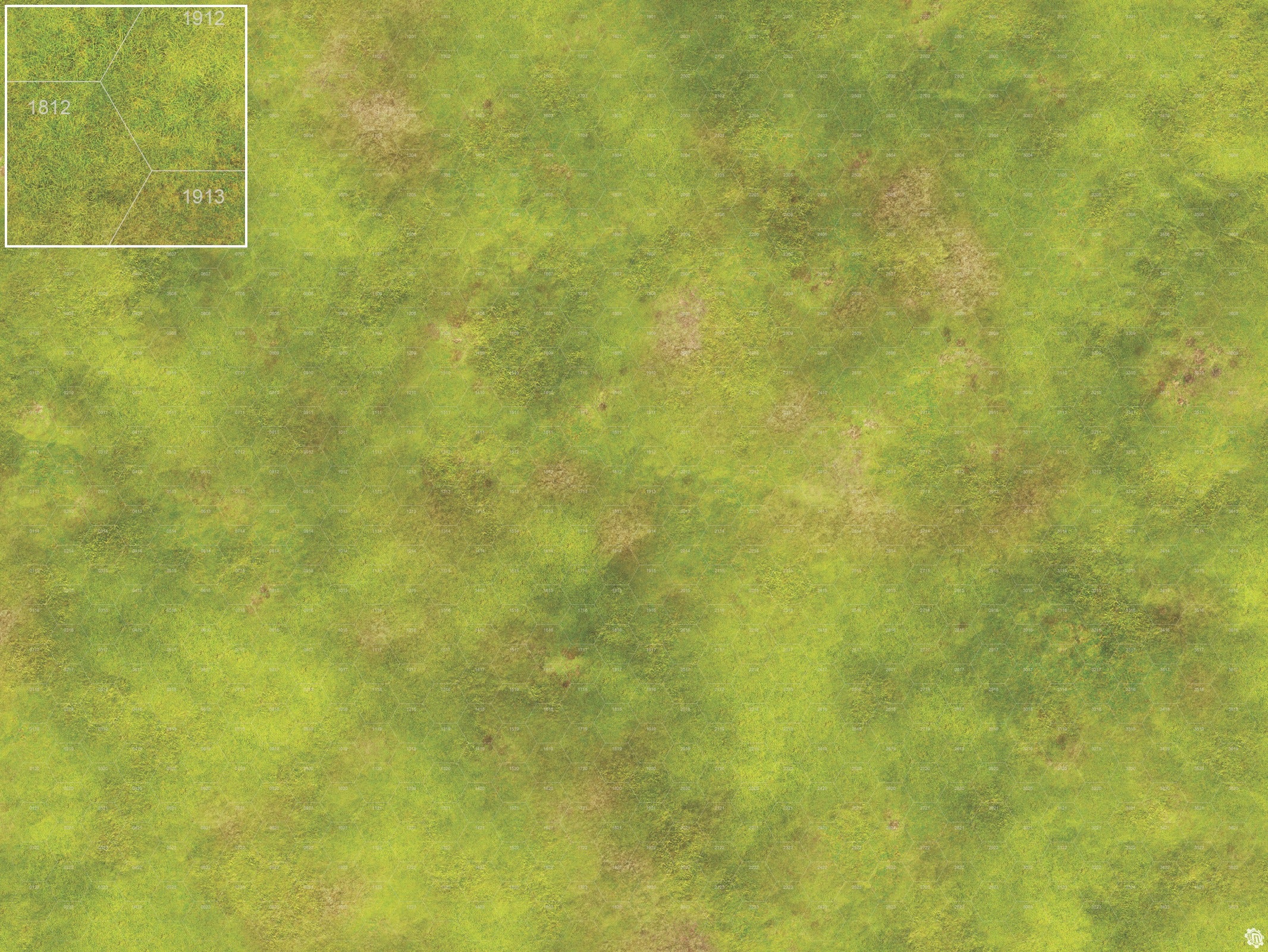 Mats by Mars: Peaceful Prairie Tabletop Wargaming Play Mat