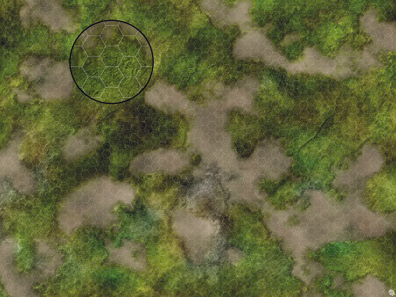 Mats by Mars: Bayou Country Tabletop Wargaming Play Mat