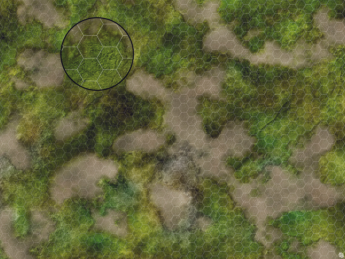 Mats by Mars: Bayou Country Tabletop Wargaming Play Mat