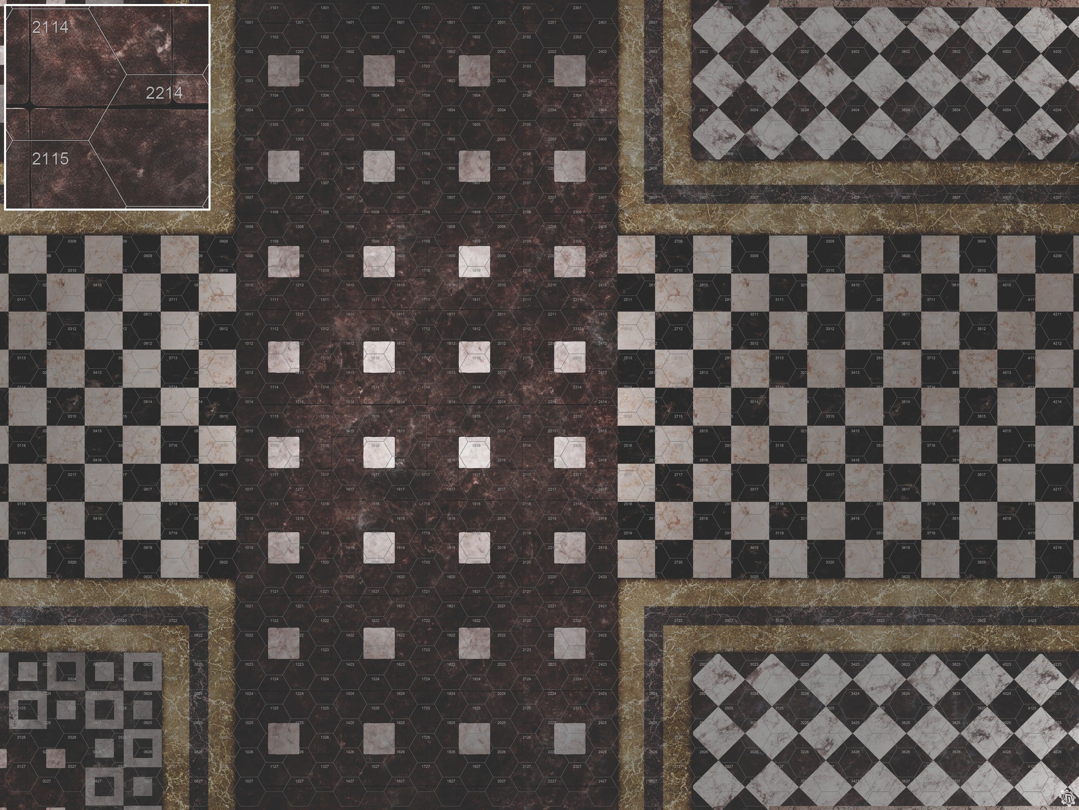 Mats by Mars: Manor Hall Tabletop Wargaming Play Mat