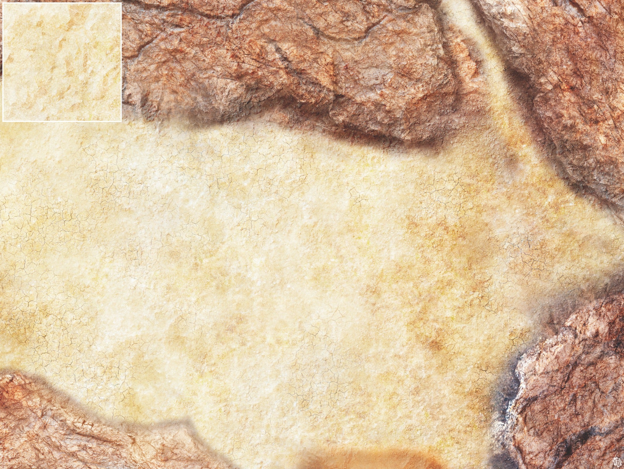 Mats by Mars: Desert Canyon Tabletop Wargaming Play Mat
