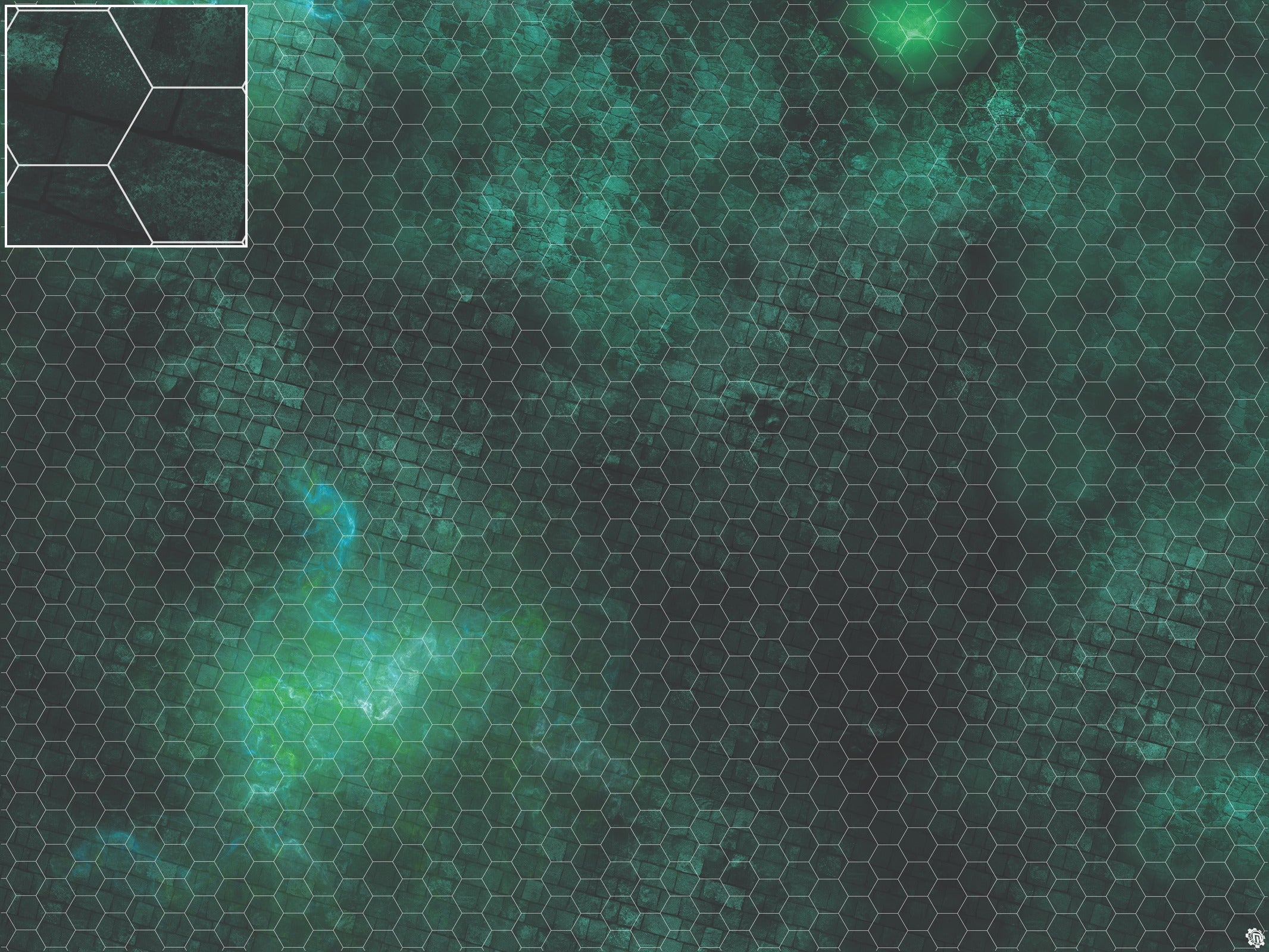 Mats by Mars: Noxious Sewer Tabletop Wargaming Play Mat