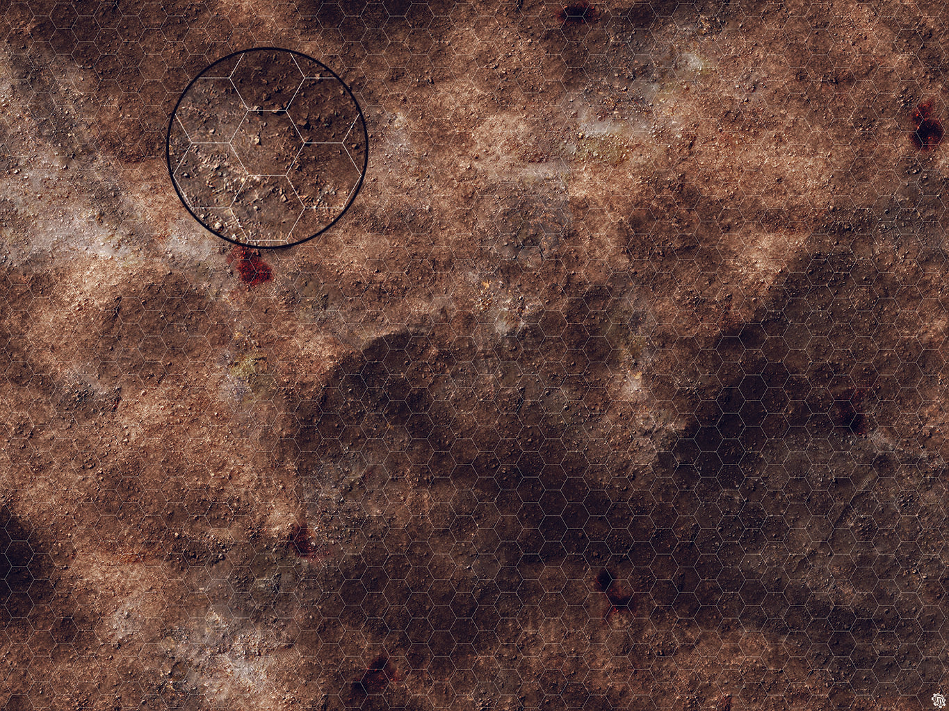 Mats by Mars: Trench Assault Tabletop Wargaming Play Mat