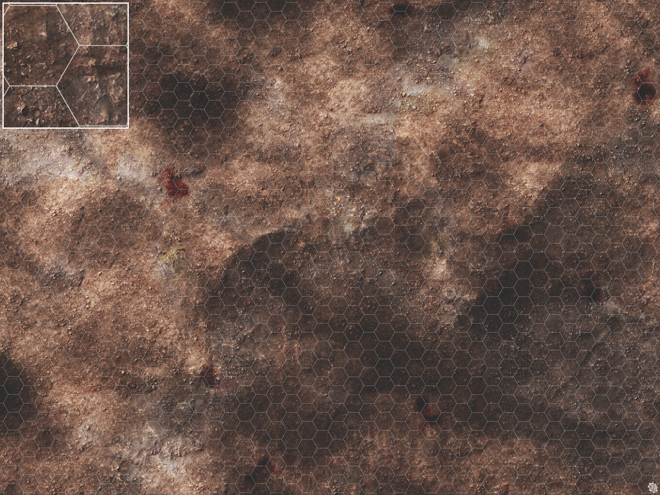 Mats by Mars: Trench Assault Tabletop Wargaming Play Mat