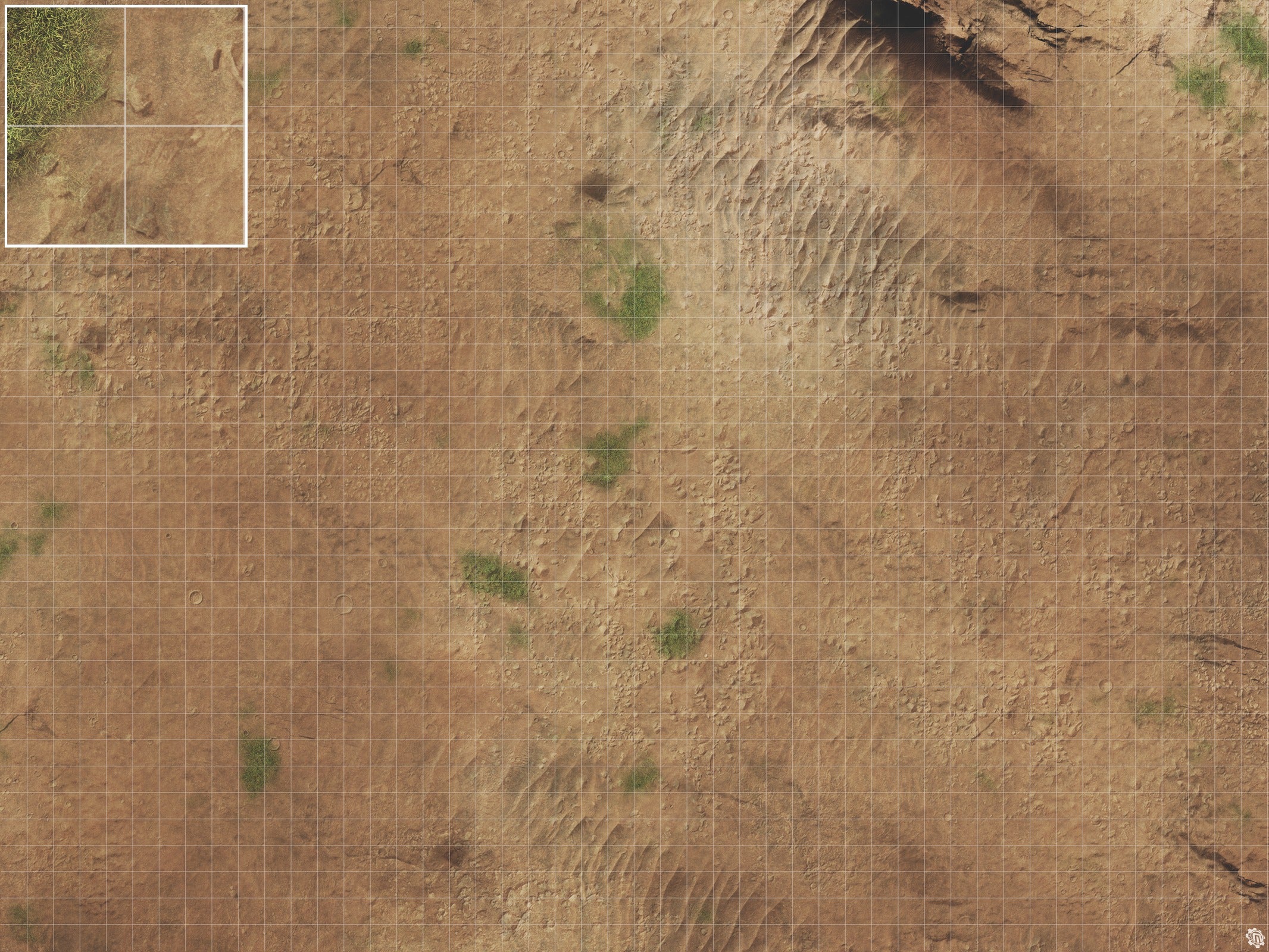 Mats by Mars: Blistering Expanse Wargaming Play Mat