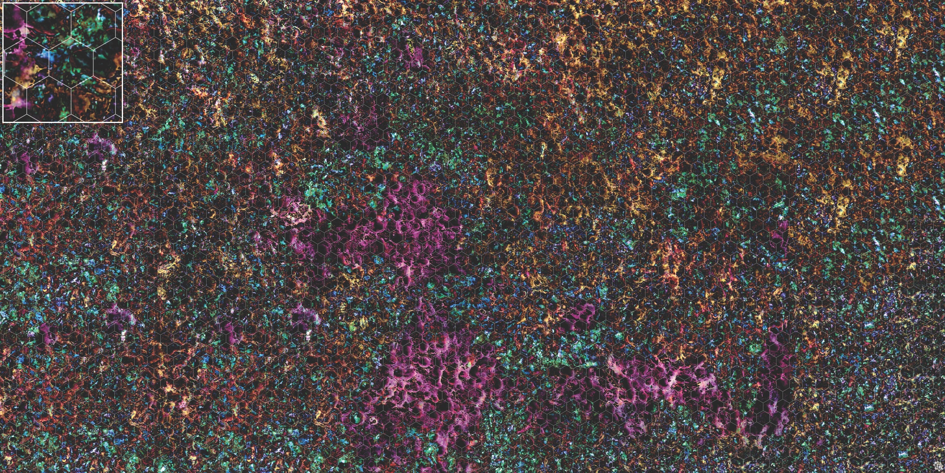 Mats by Mars: Mushroom Forest Tabletop Wargaming Play Mat