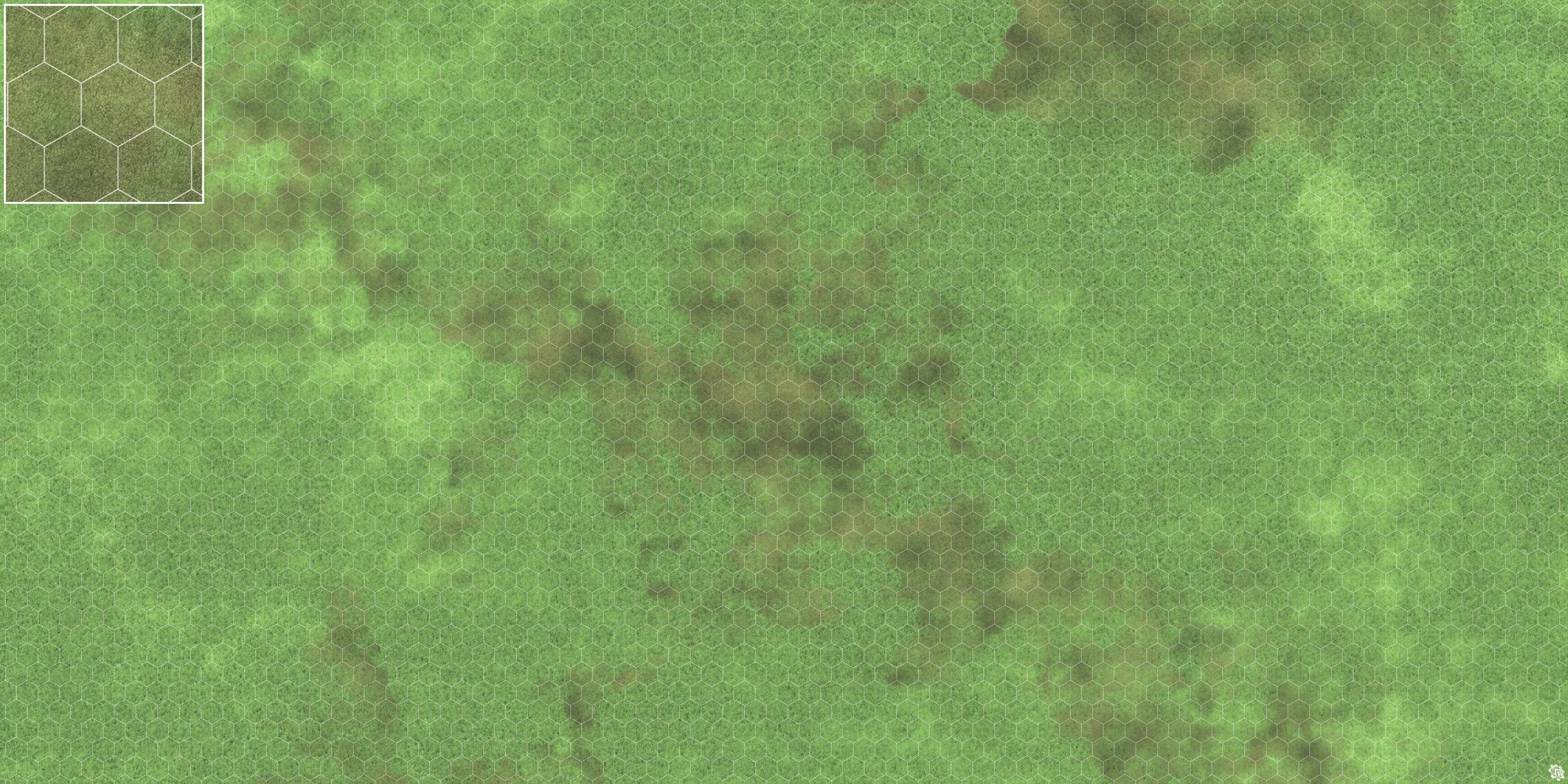 Mats by Mars: Verdant Fields Tabletop Wargaming Play Mat