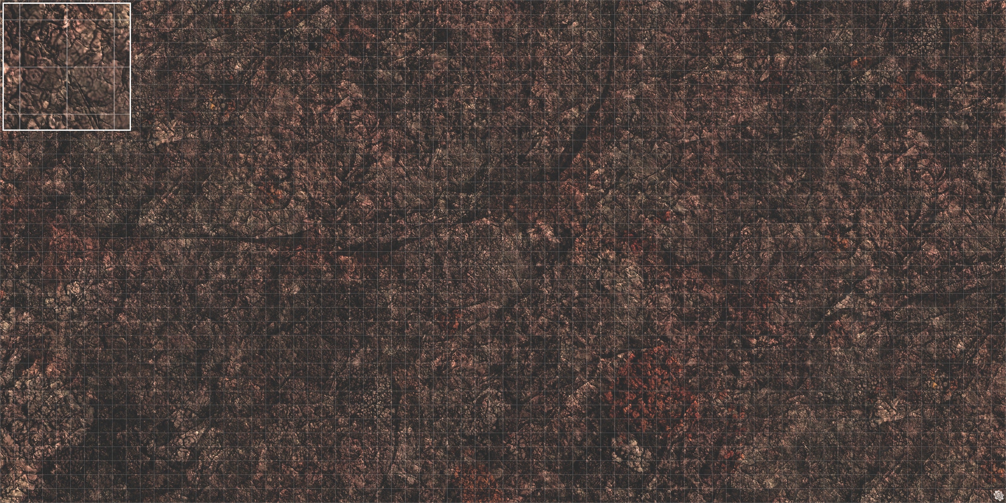 Mats by Mars: Shattered Soil Tabletop Wargaming Play Mat