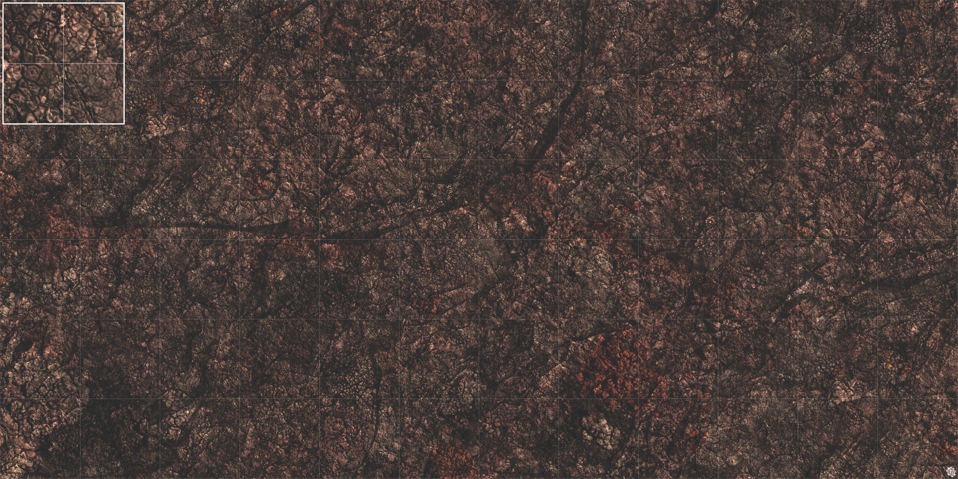 Mats by Mars: Shattered Soil Tabletop Wargaming Play Mat