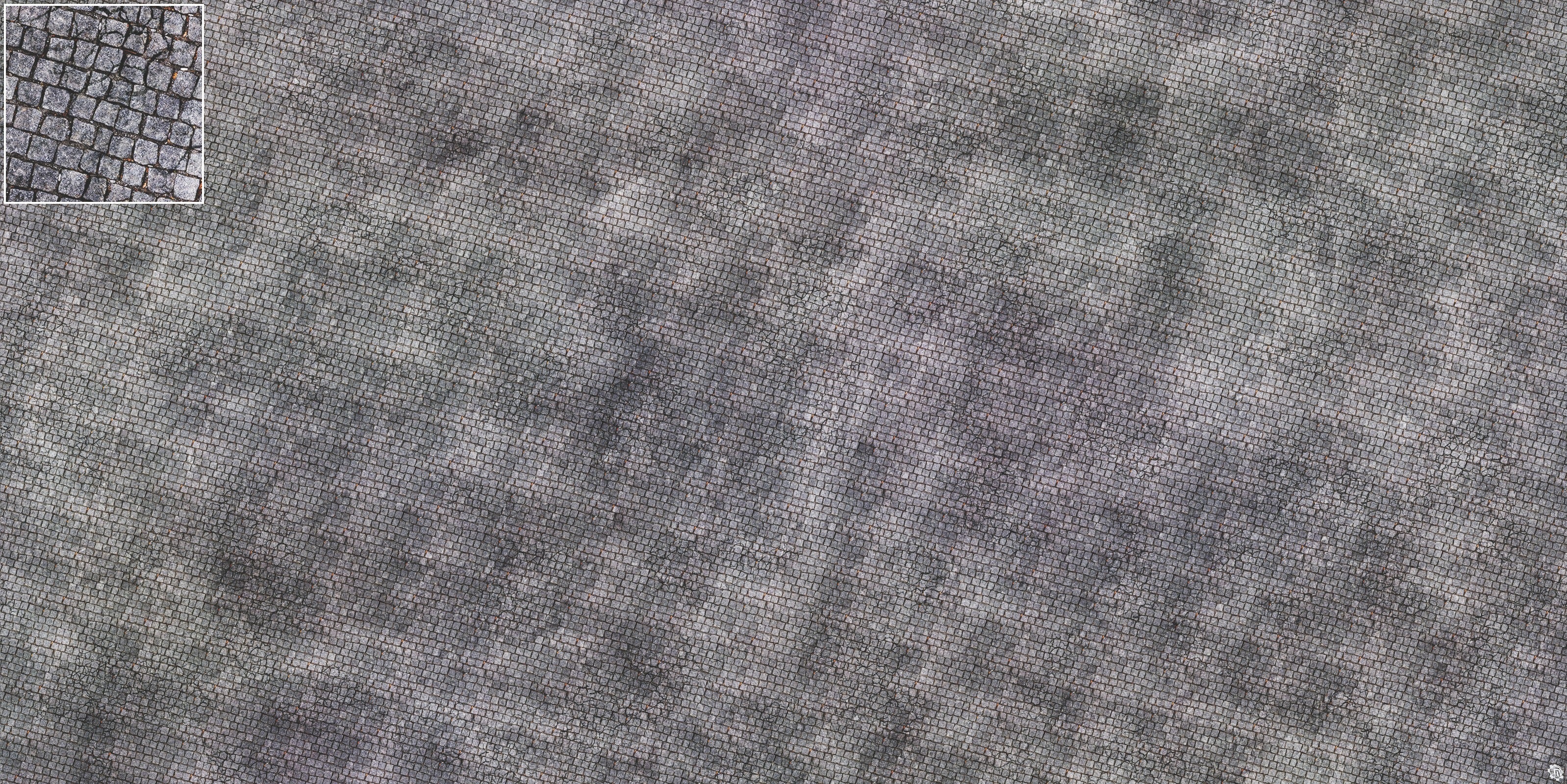 Mats by Mars: Bustling City Tabletop Wargaming Play Mat