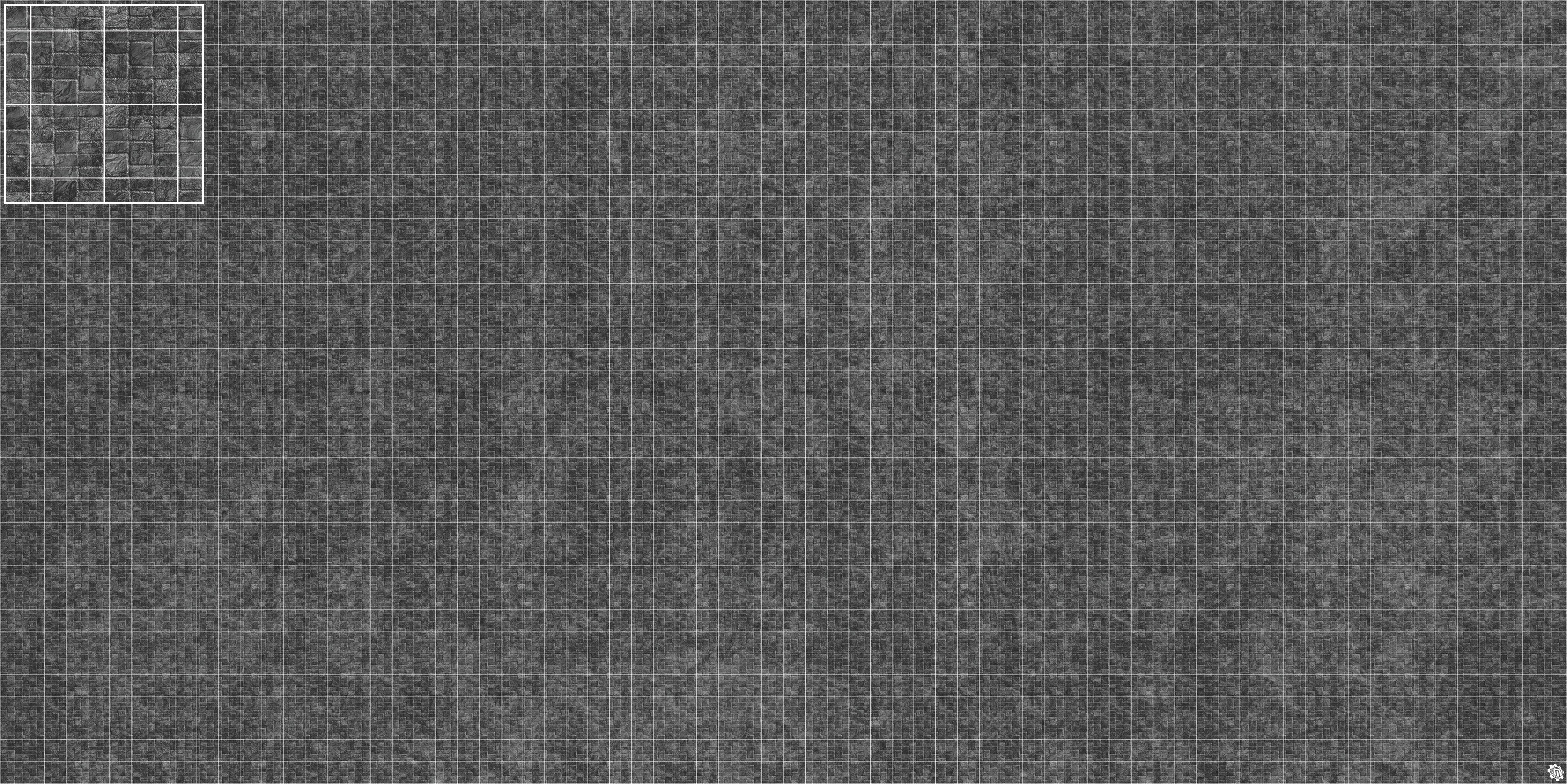Mats by Mars: Sett in Stone (Grey) Tabletop Wargaming Play Mat