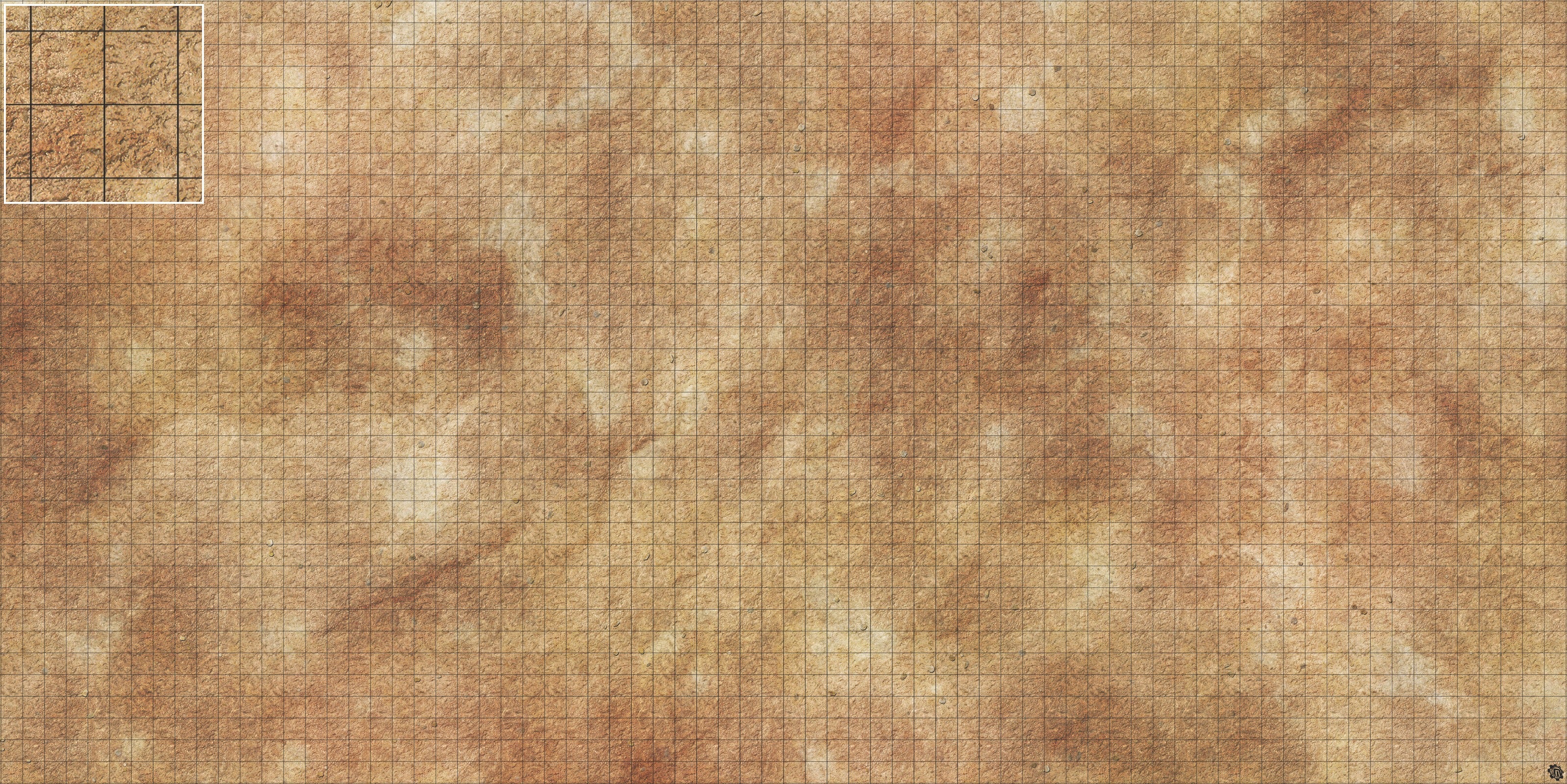 Mats by Mars: Swallowing Sand Tabletop Wargaming Play Mat