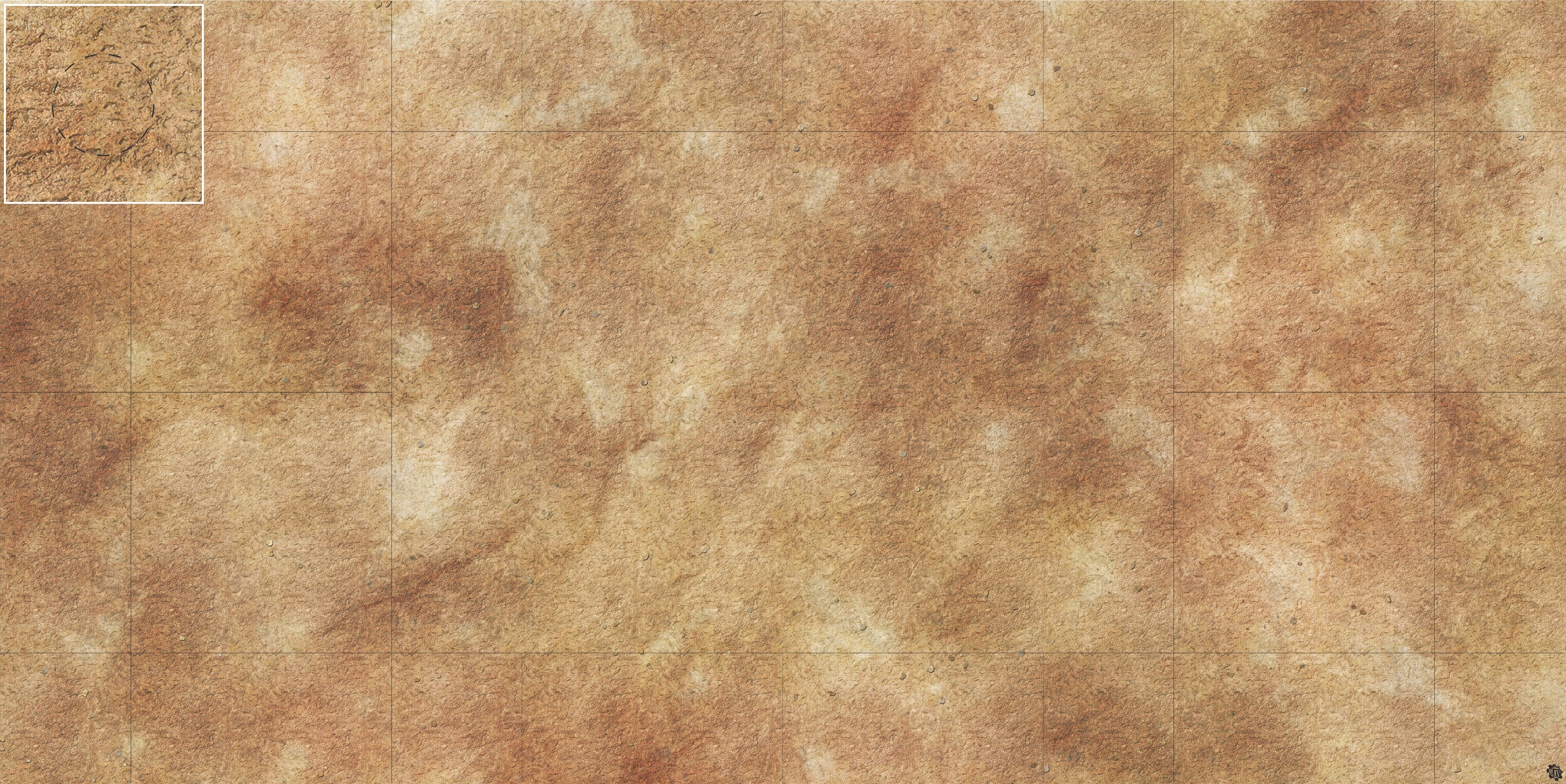 Mats by Mars: Swallowing Sand Tabletop Wargaming Play Mat