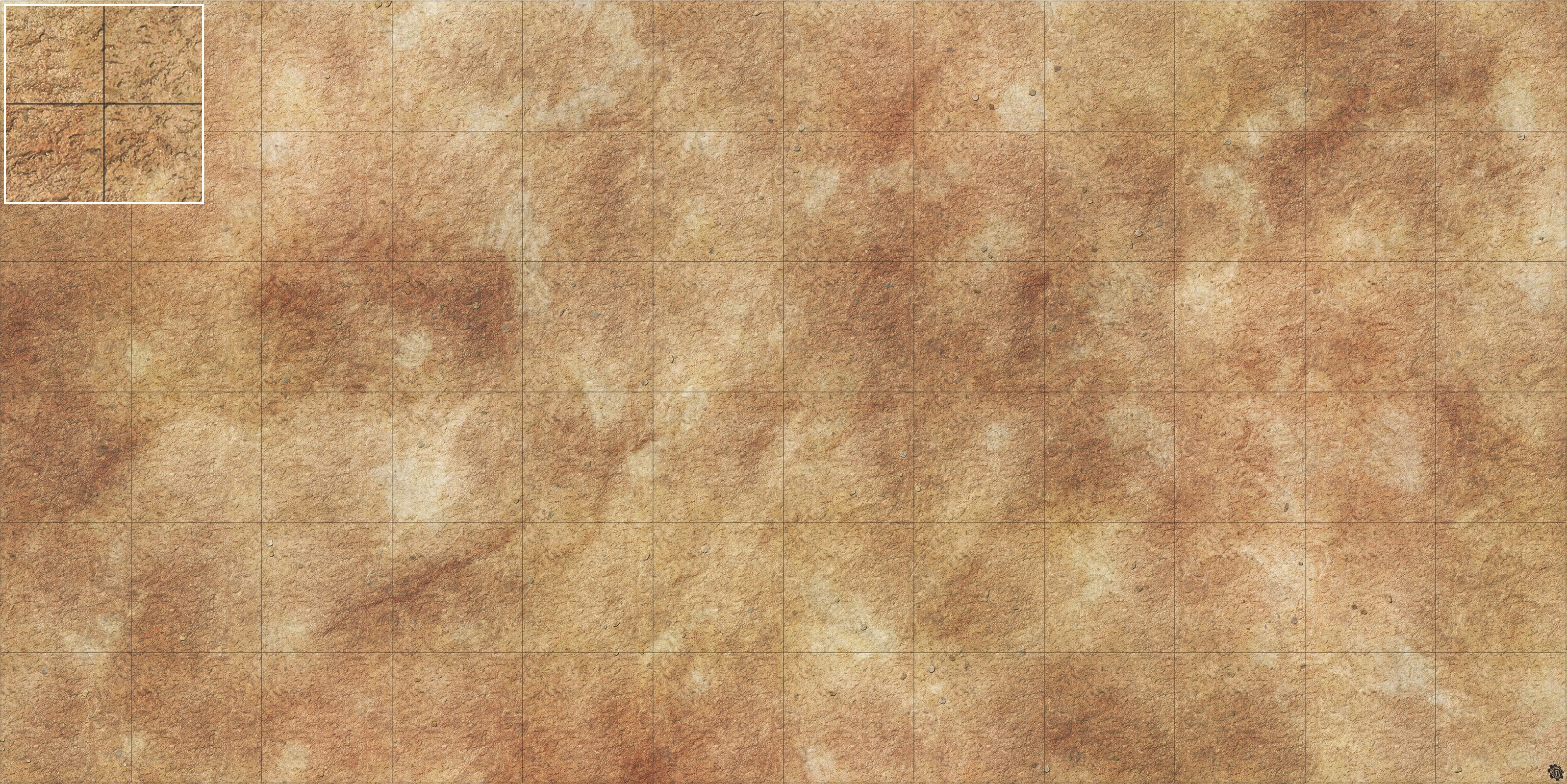 Mats by Mars: Swallowing Sand Tabletop Wargaming Play Mat