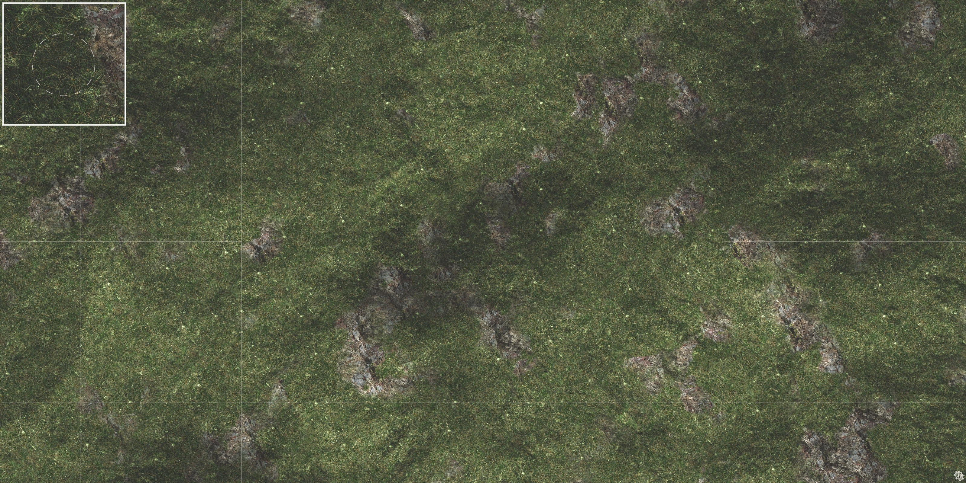 Mats by Mars: Green Hills Tabletop Wargaming Play Mat